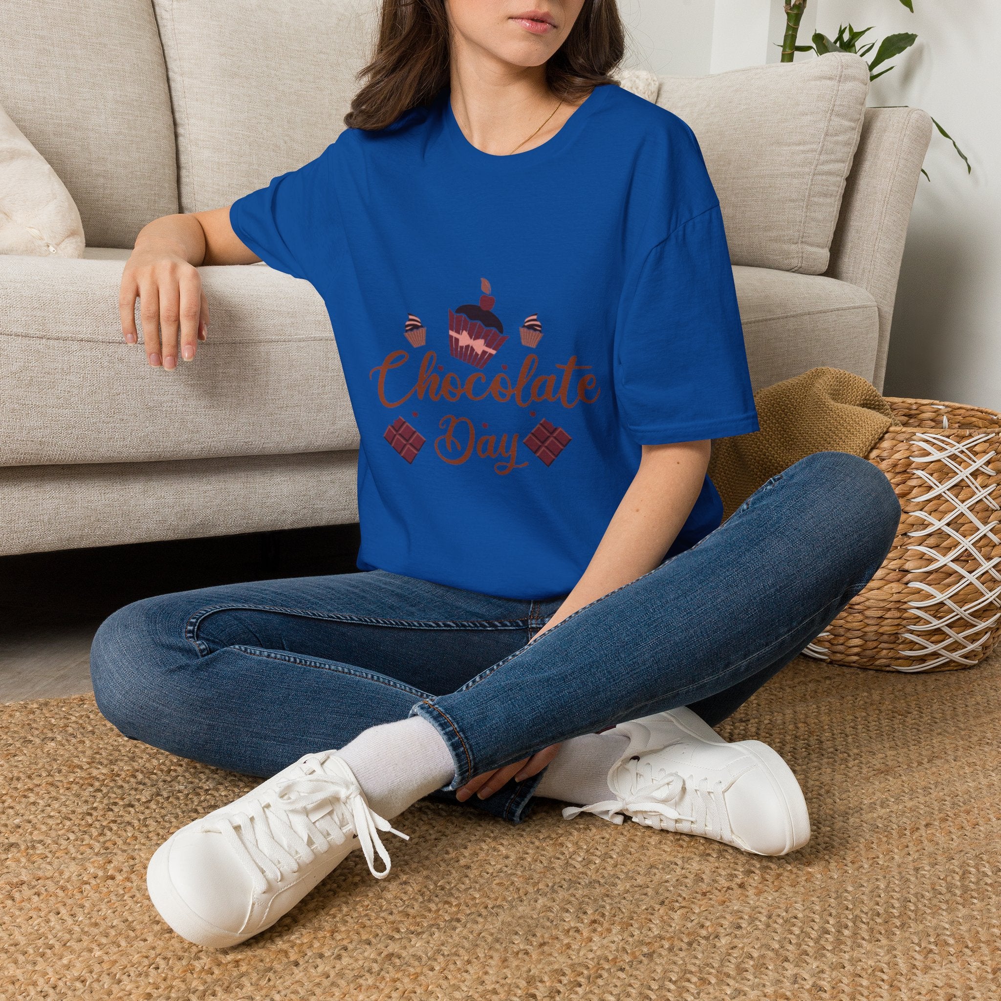 Chocolate Day T‑Shirt — Cupcake & Candy Dessert Lovers Tee