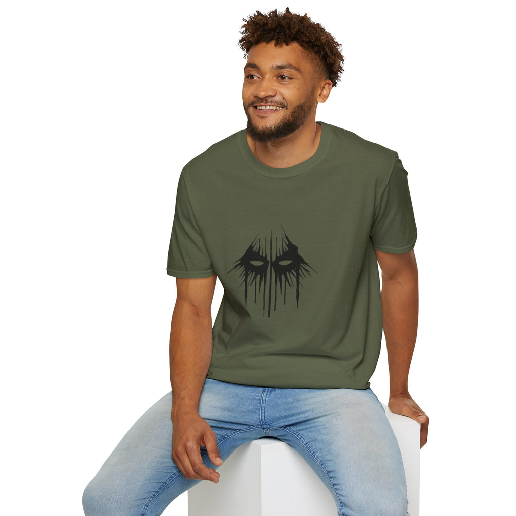 Horror Mask T-Shirt — Dripping Eyes Graphic Tee
