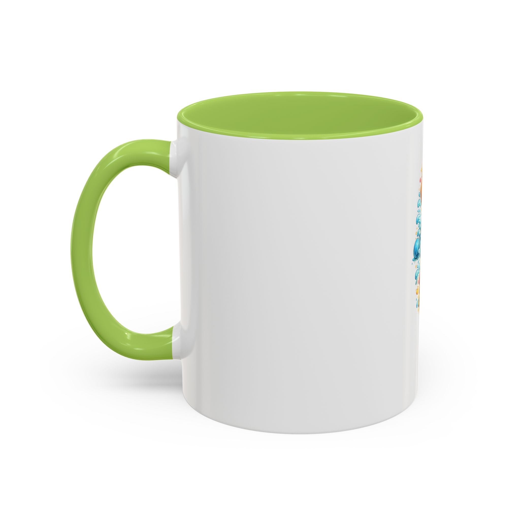 Live Love Wag! Dog Lover Accent Coffee Mug