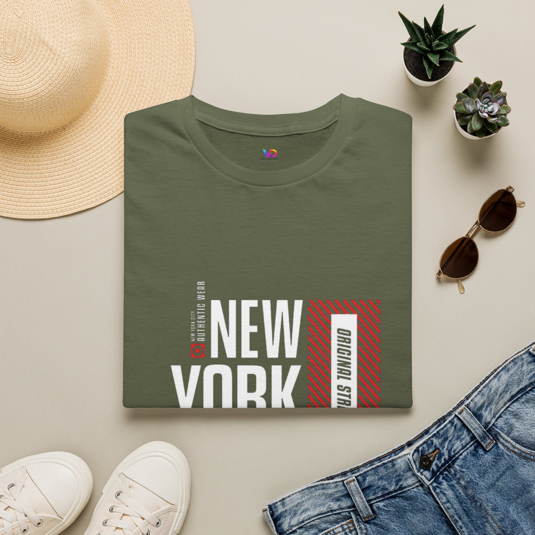 New York City Graphic Tee — Modern Urban Skyline T-Shirt