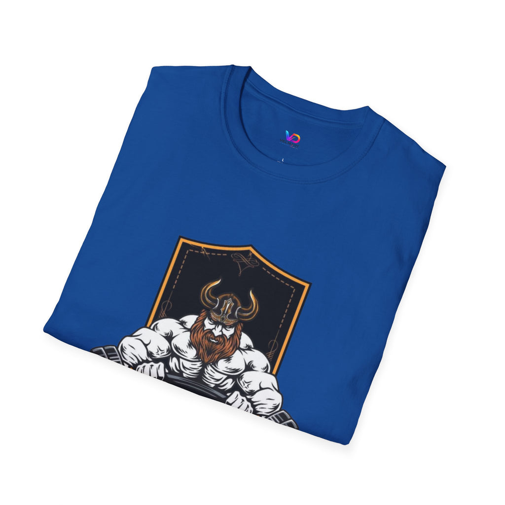 Viking Barbell T-Shirt — Norse Strength Gym Tee