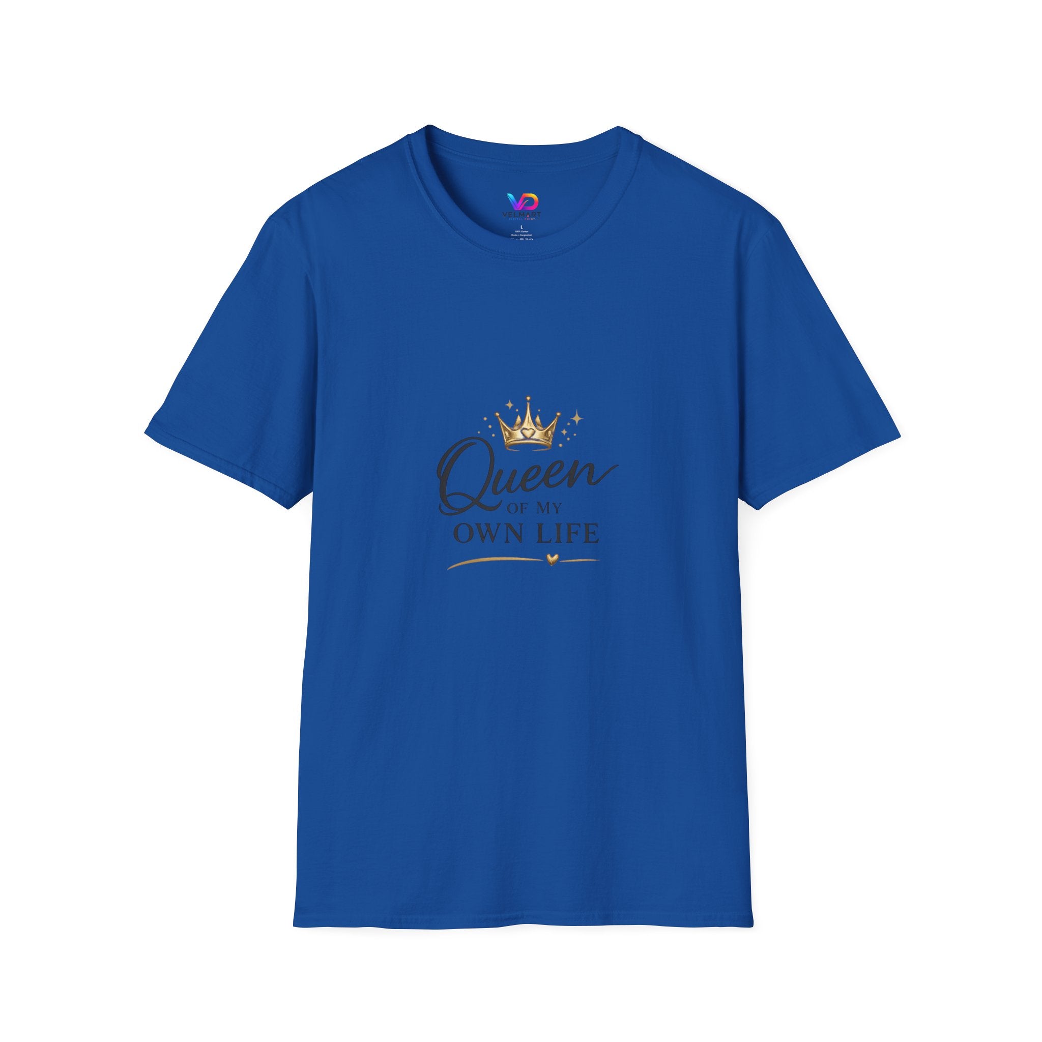 Queen of My Own Life T-Shirt — Empowerment Crown Graphic Tee