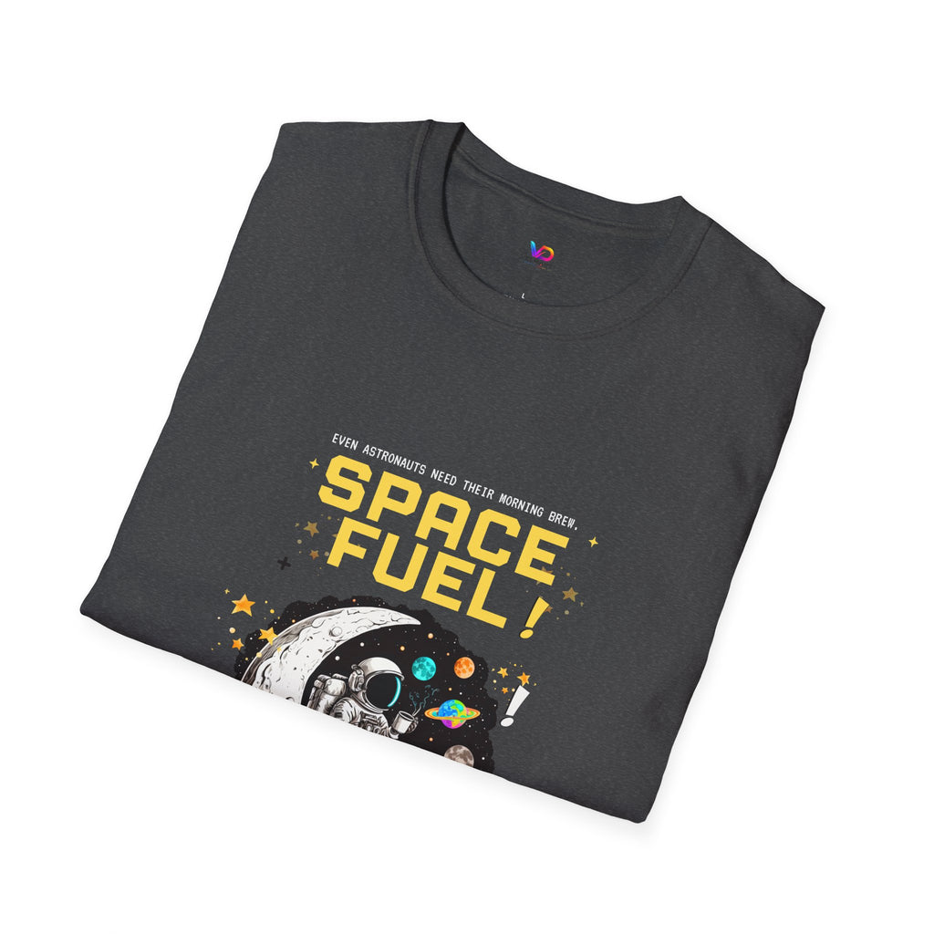 Space Fuel T-Shirt — Retro Planet Donut Graphic Tee