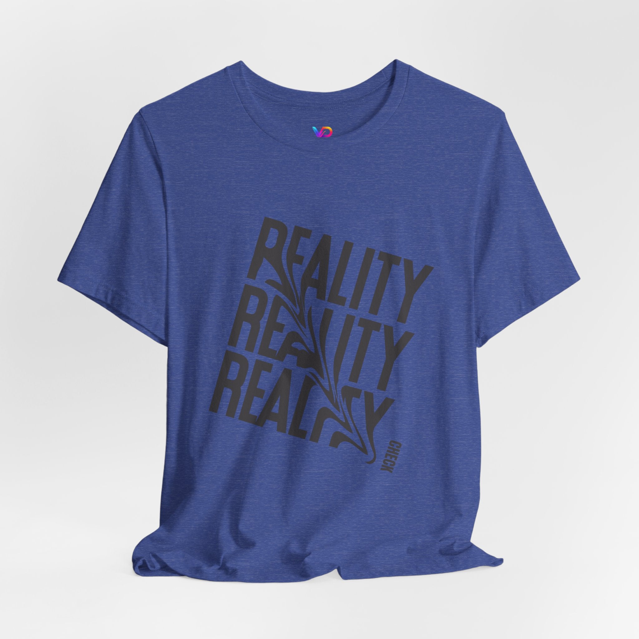 Reality Repeat Tee — Graphic Typography T-Shirt