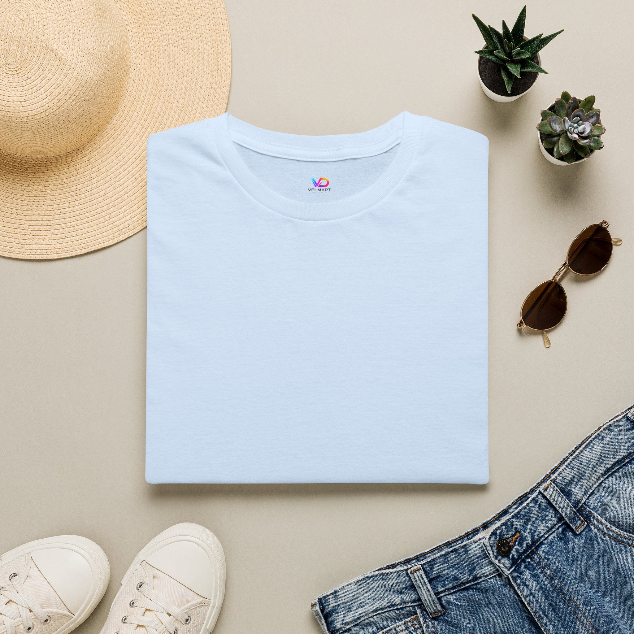 Classic White T-Shirt — Minimal Everyday Crewneck Tee
