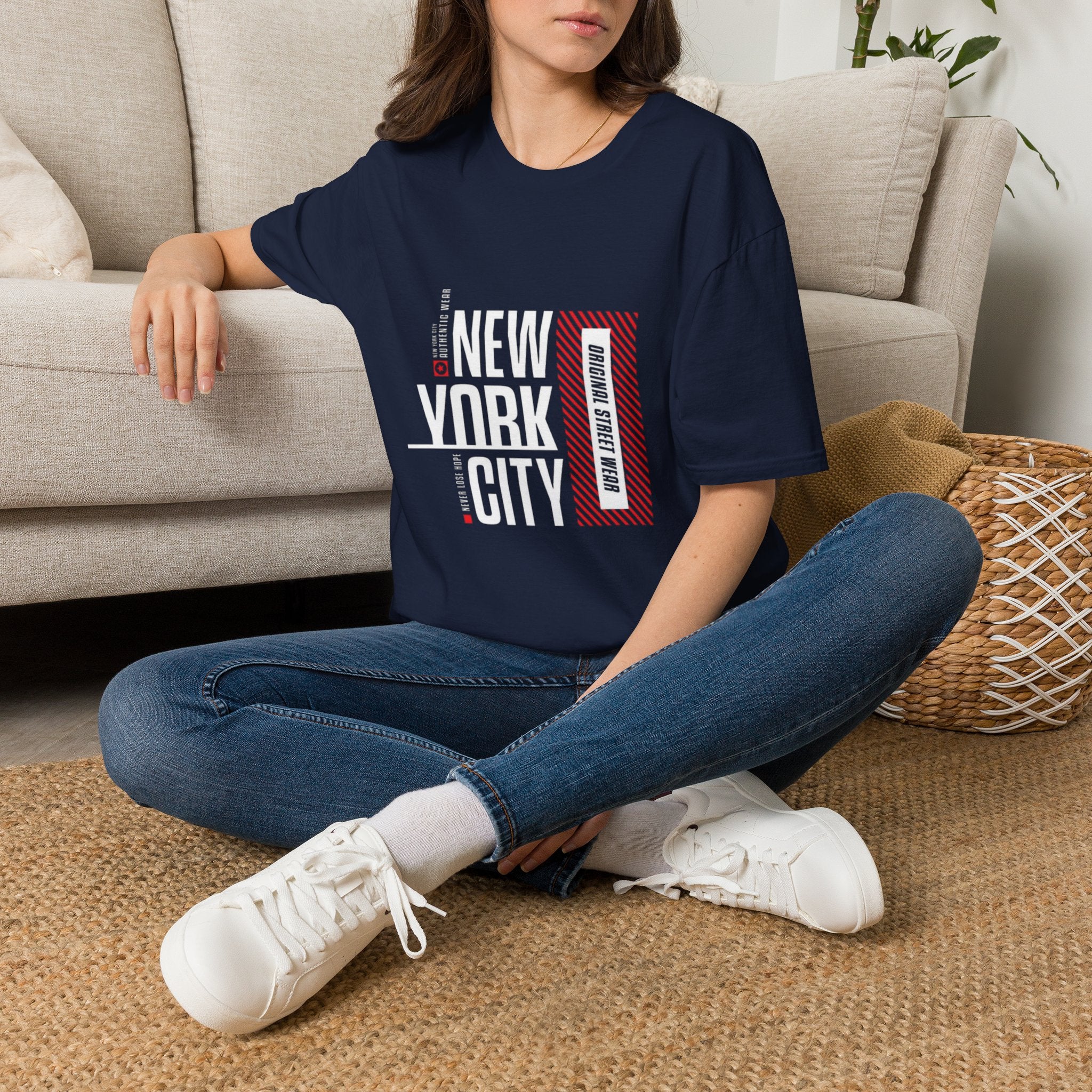 New York City Graphic Tee — Modern Urban Skyline T-Shirt