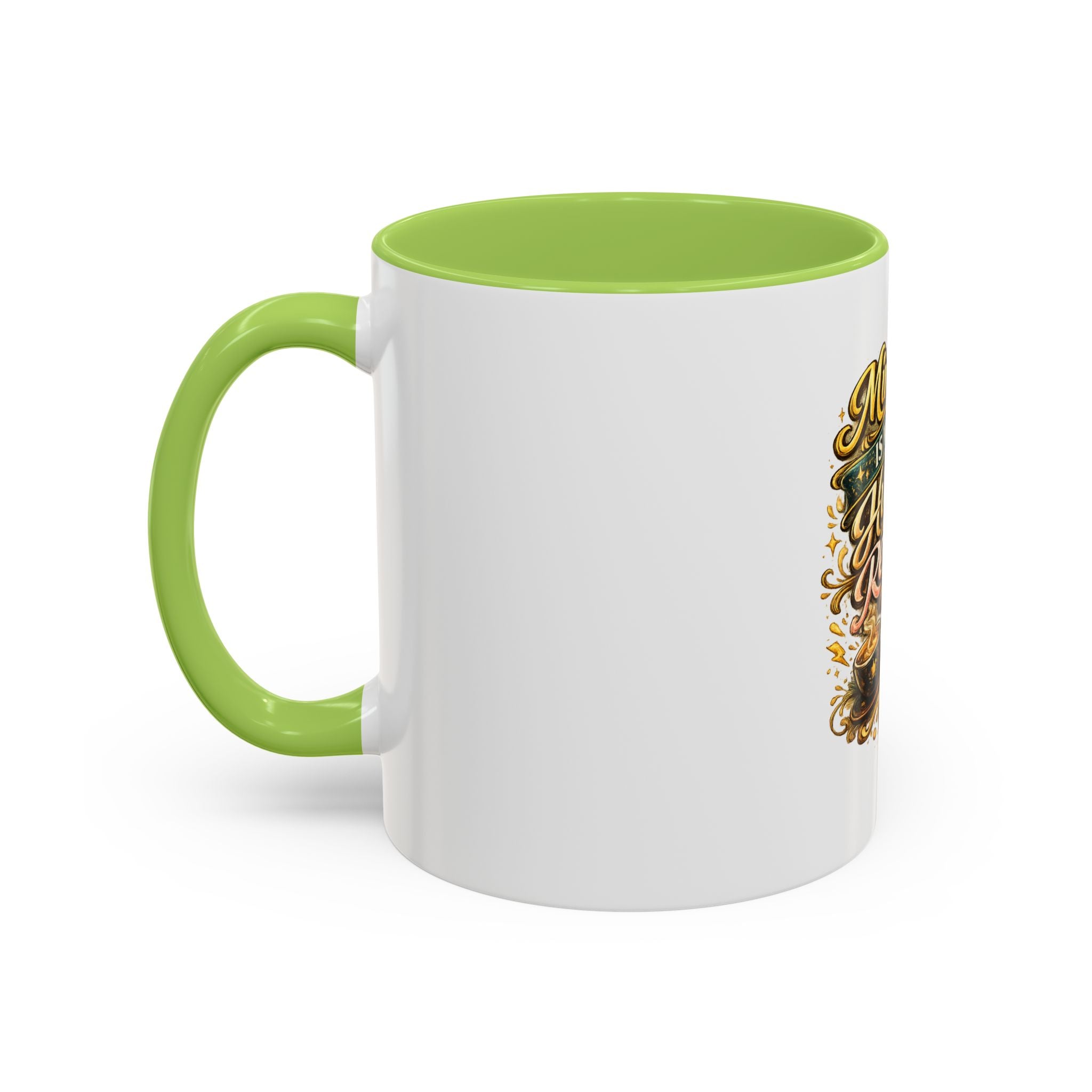 Mind Is Where Hustle, Repeat Accent Coffee Mug — Motivational 11/15oz Ceramic Mug