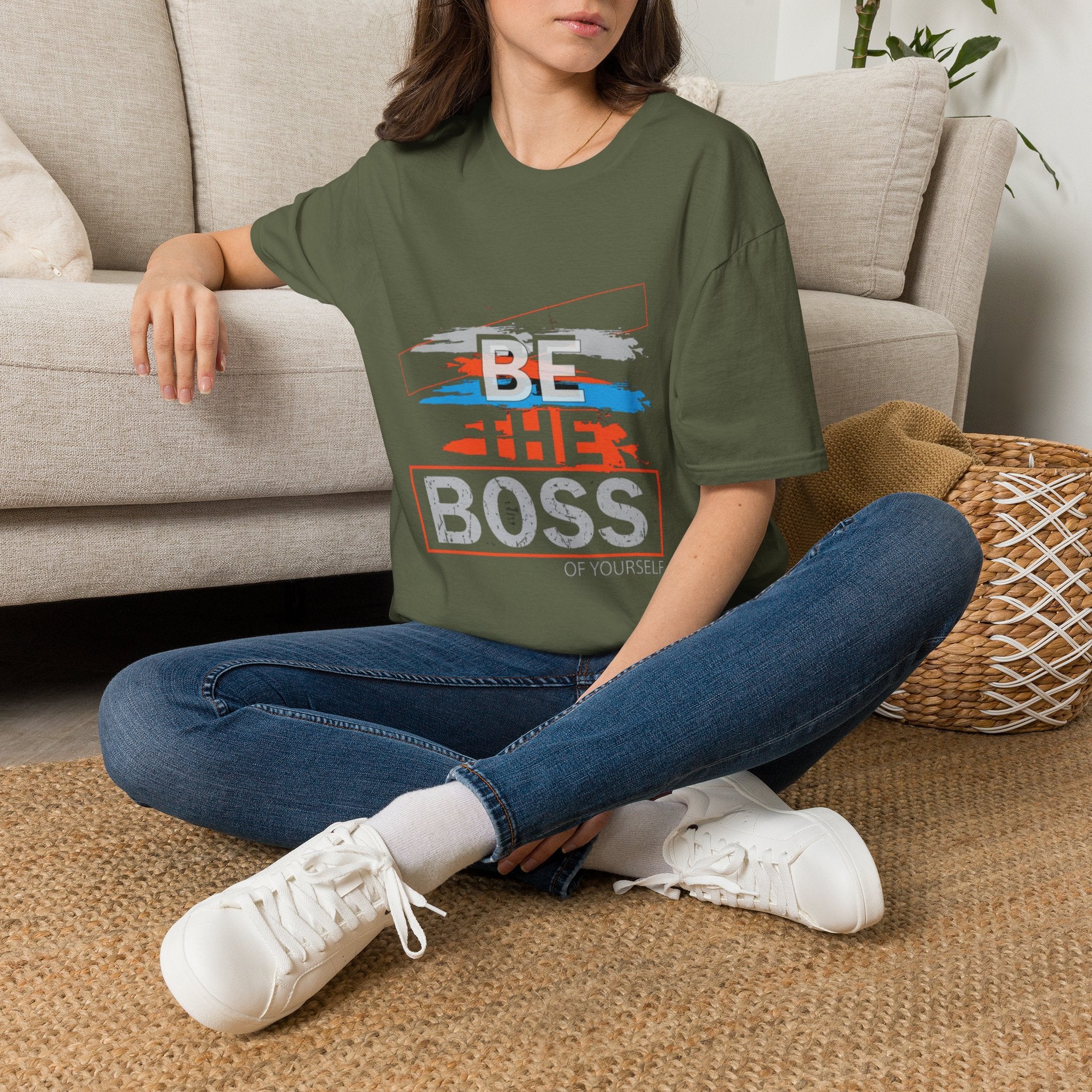 Be the Boss T-Shirt — Motivational 'Be the Boss of Yourself' Graphic Tee