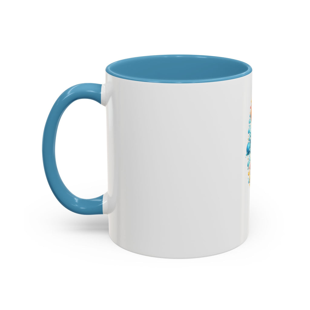 Live Love Wag! Dog Lover Accent Coffee Mug
