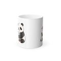 Color-Changing Panda Mug — "Hugs Make Everything Better" 11oz