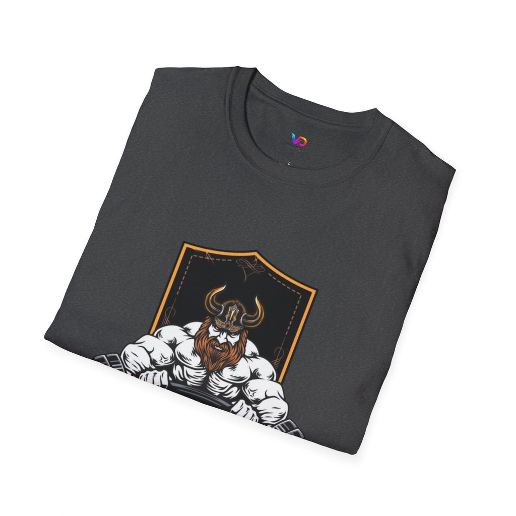 Viking Barbell T-Shirt — Norse Strength Gym Tee
