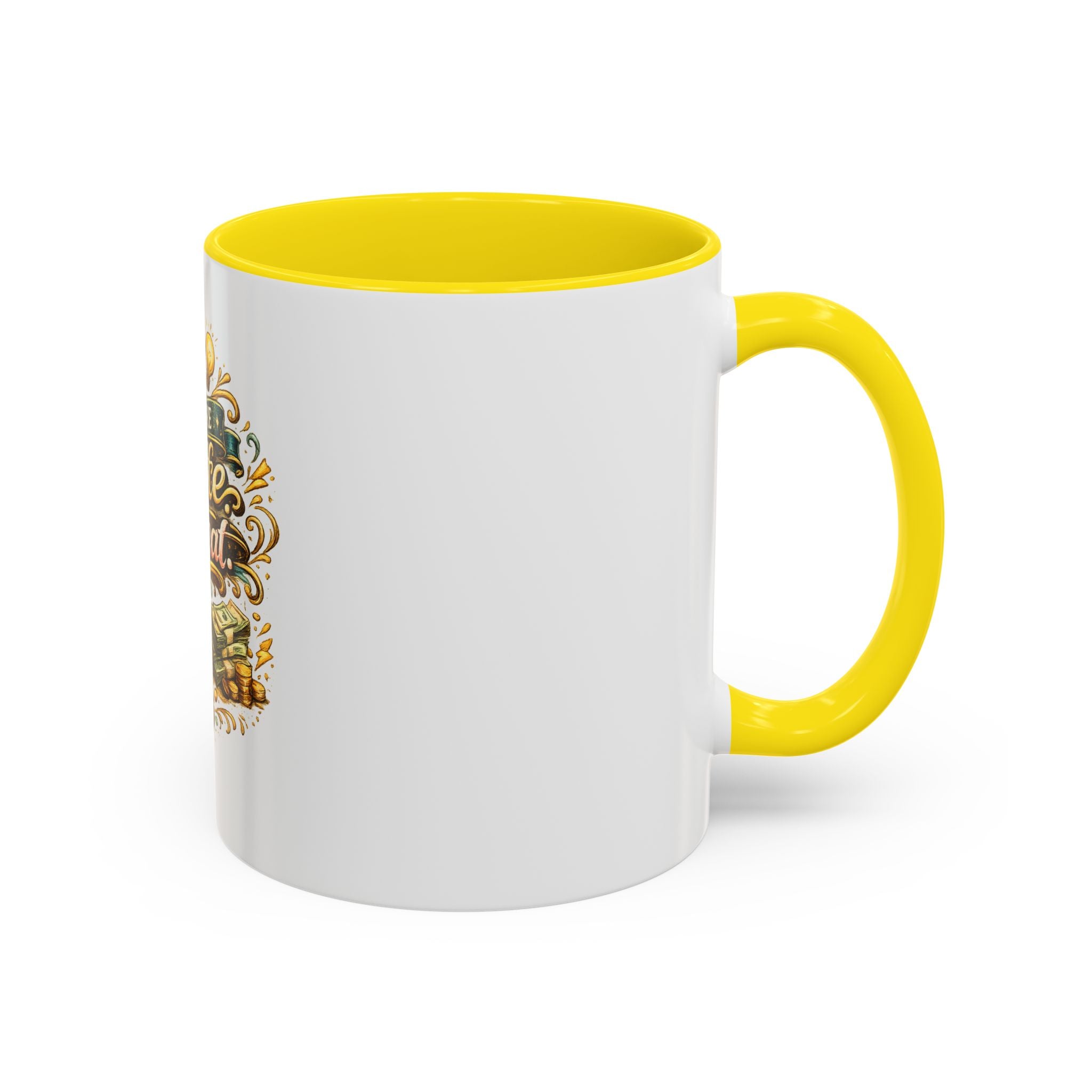 Mind Is Where Hustle, Repeat Accent Coffee Mug — Motivational 11/15oz Ceramic Mug