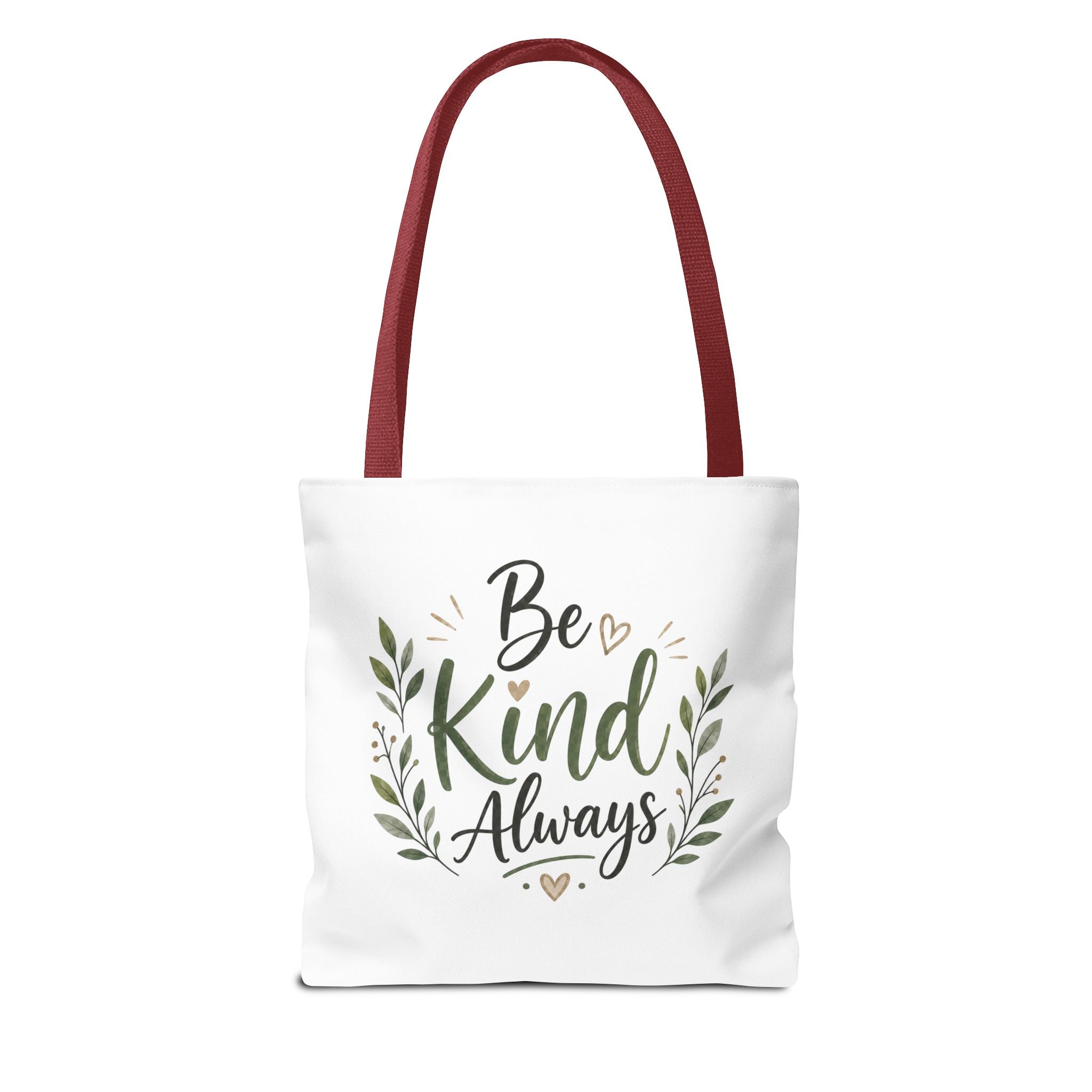 Be Kind Always Tote Bag — Inspirational Canvas Grocery & Gift Tote