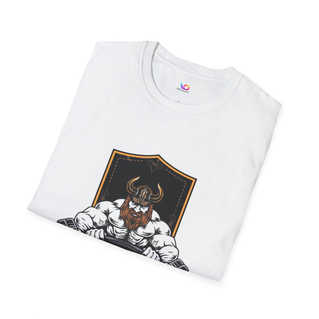 Viking Barbell T-Shirt — Norse Strength Gym Tee
