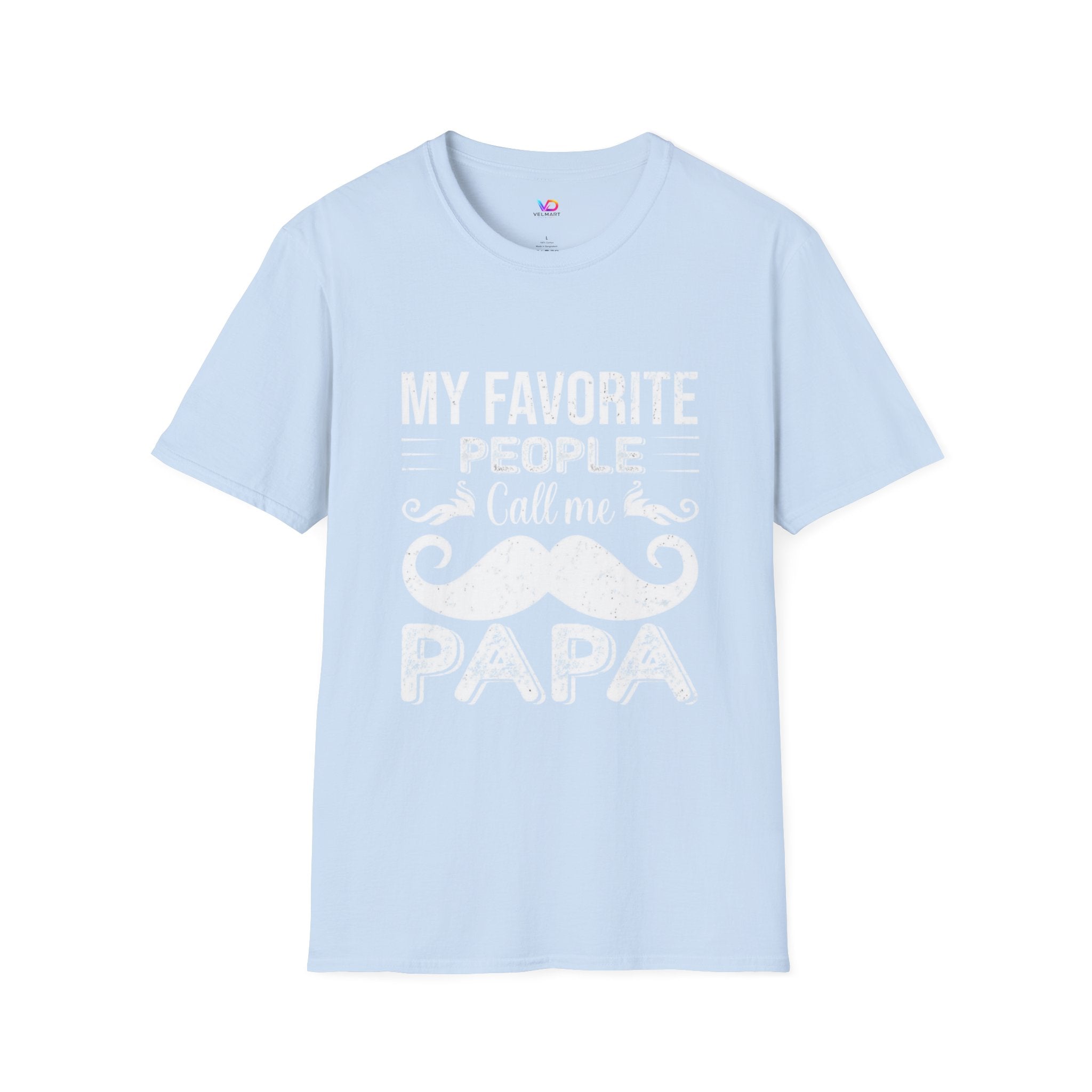 Papa T-Shirt — “My Favorite People Call Me Papa” Vintage Family Gift