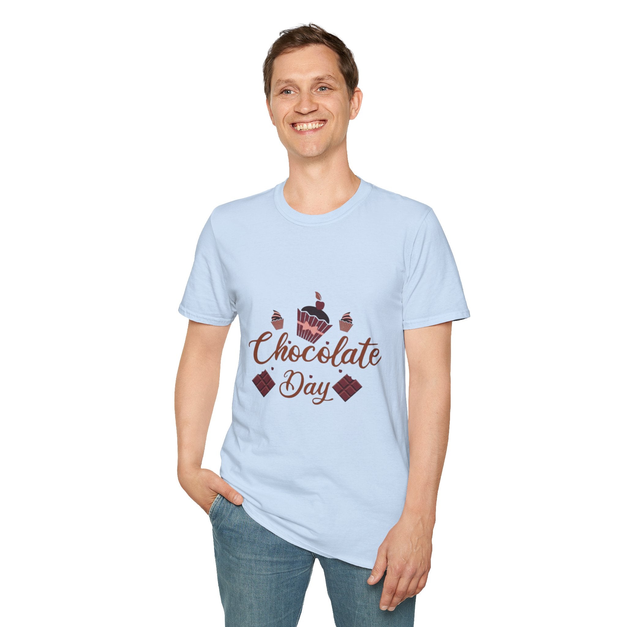 Chocolate Day T‑Shirt — Cupcake & Candy Dessert Lovers Tee
