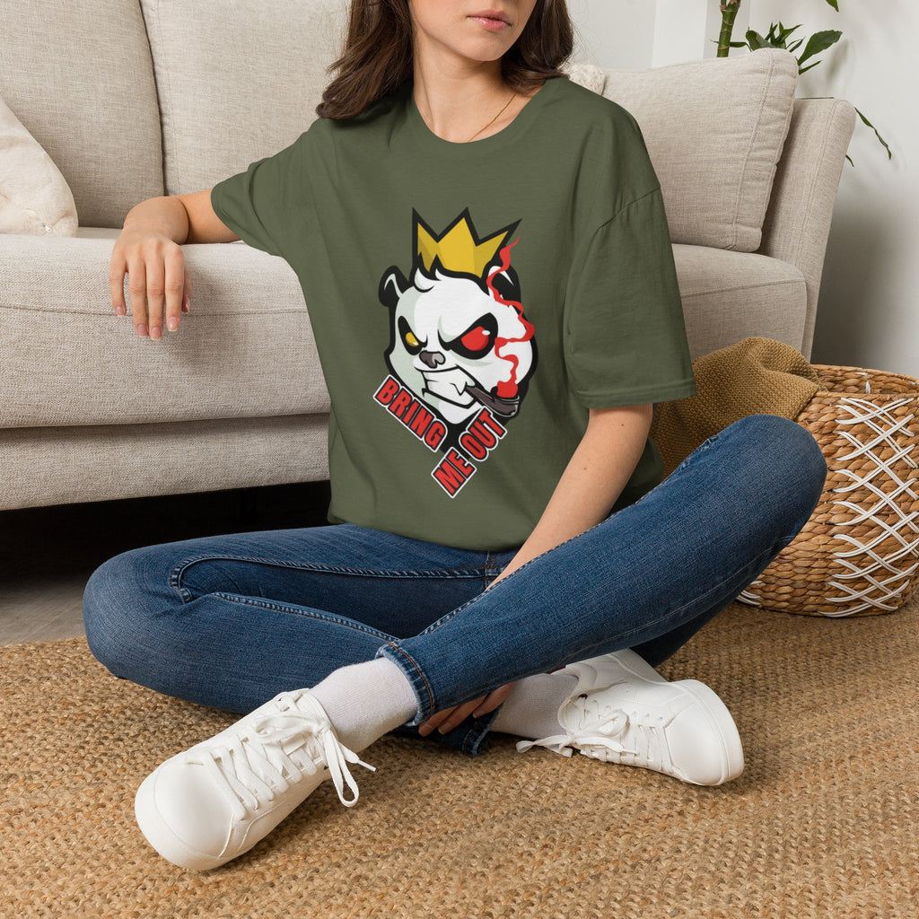 Panda King Graphic Tee — 'Bring Me One' Streetwear T-Shirt