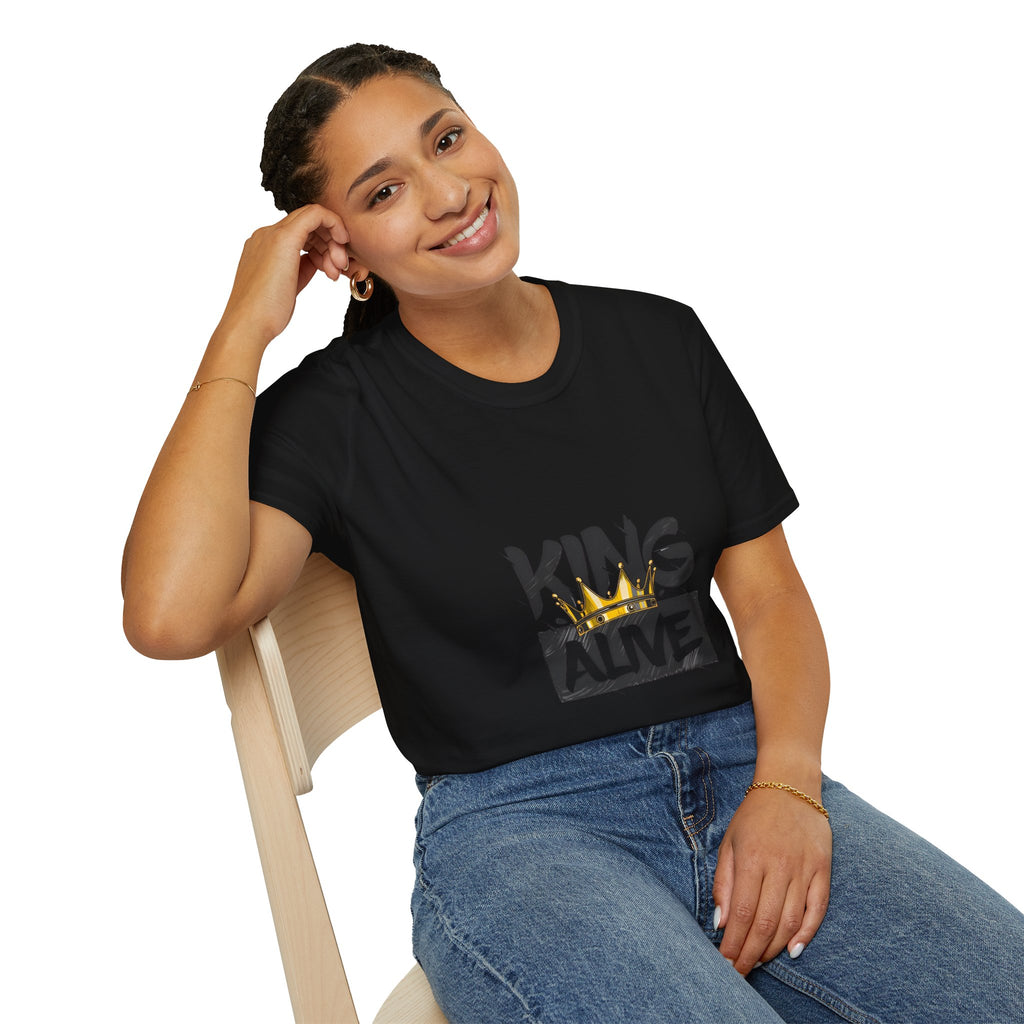 King Alive T-Shirt — Bold Crown Streetwear Tee