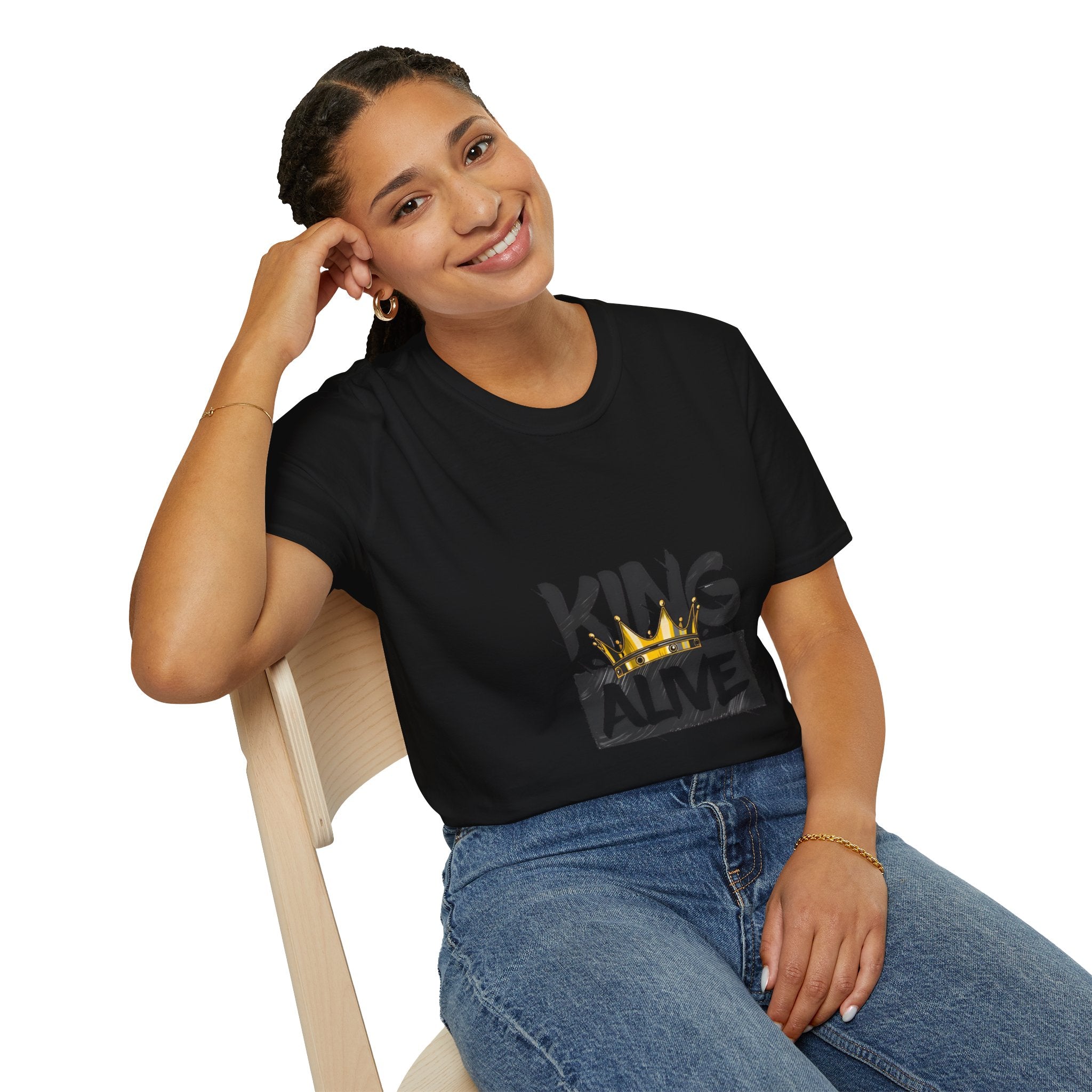 King Alive T-Shirt — Bold Crown Streetwear Tee