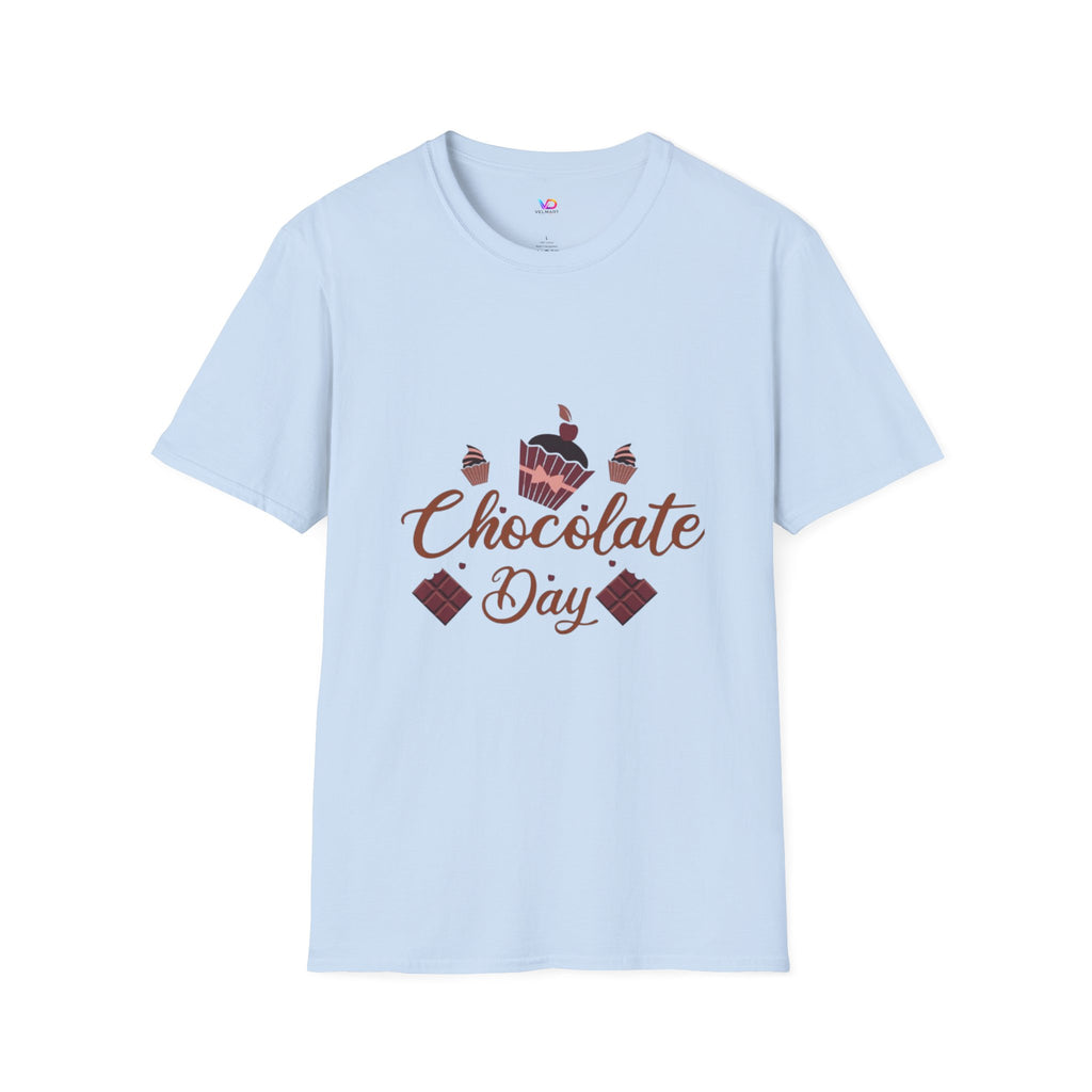 Chocolate Day T‑Shirt — Cupcake & Candy Dessert Lovers Tee