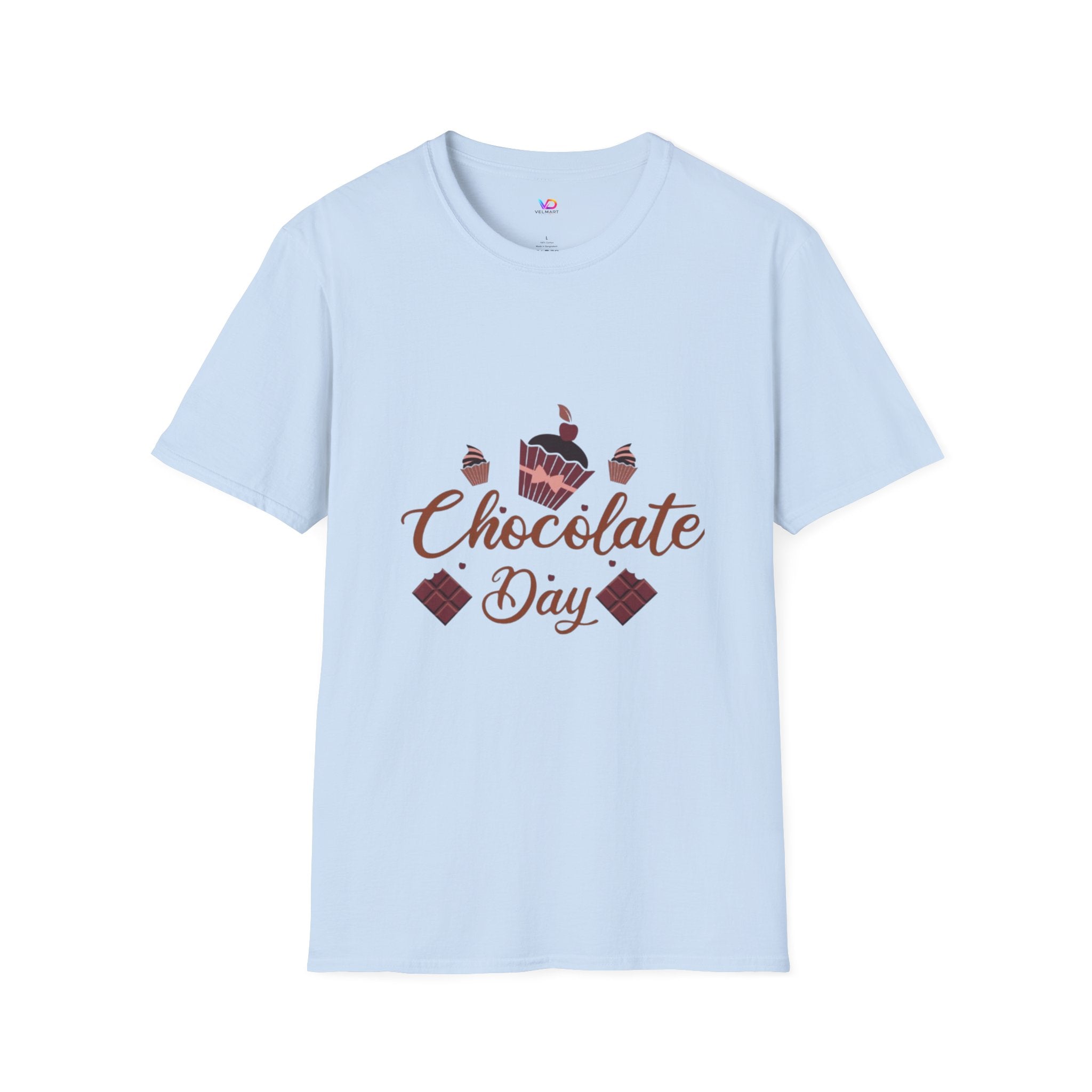 Chocolate Day T‑Shirt — Cupcake & Candy Dessert Lovers Tee