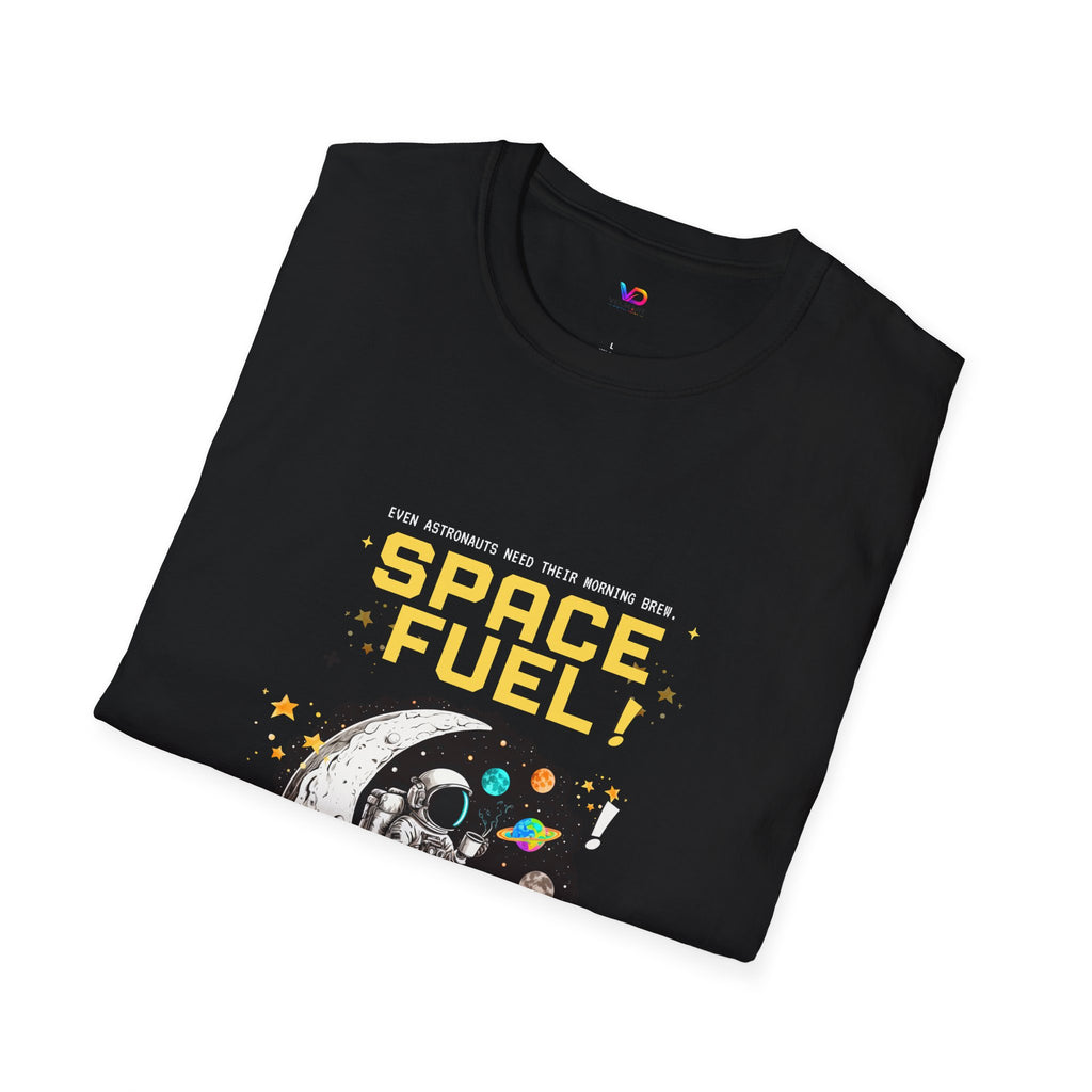 Space Fuel T-Shirt — Retro Planet Donut Graphic Tee