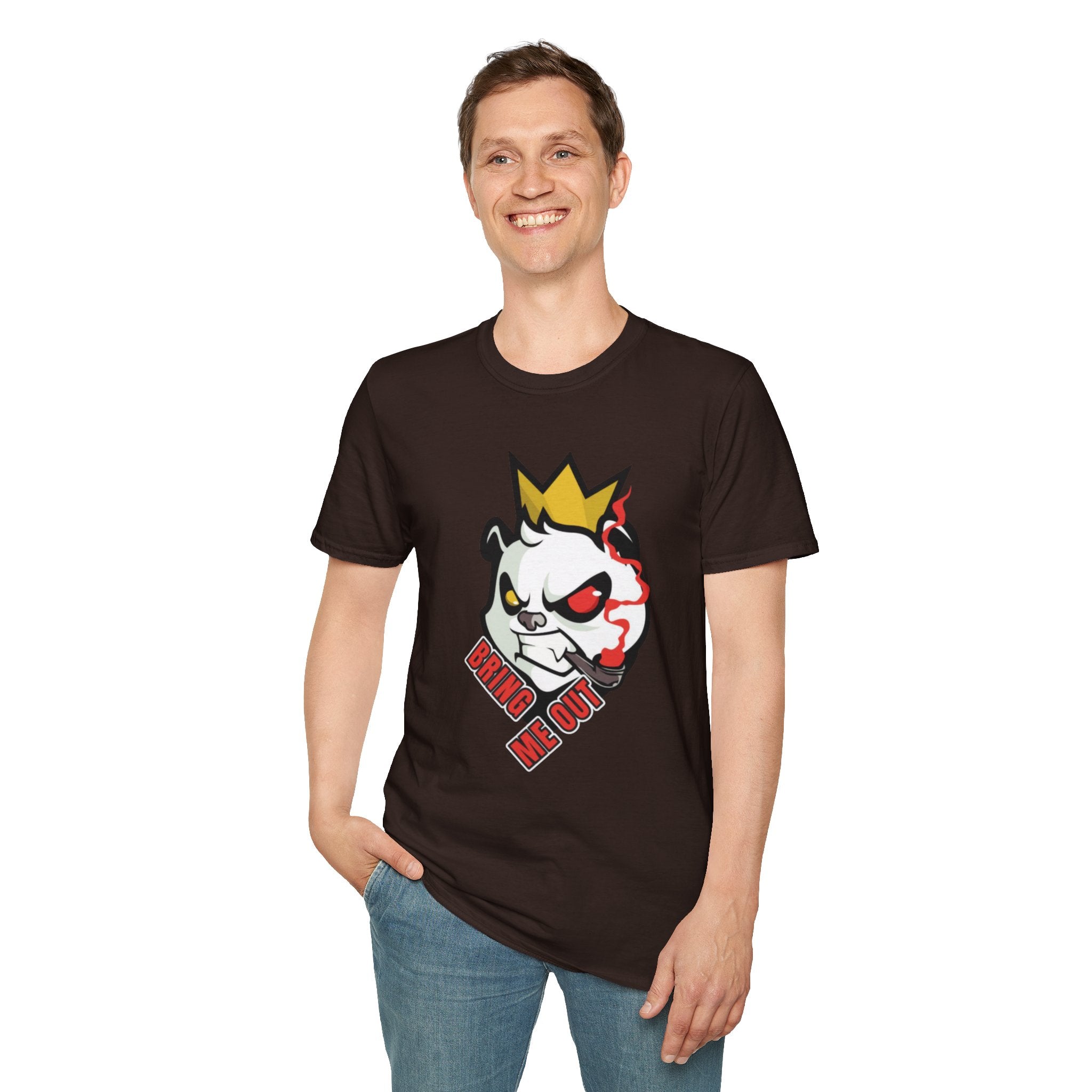 Panda King Graphic Tee — 'Bring Me One' Streetwear T-Shirt