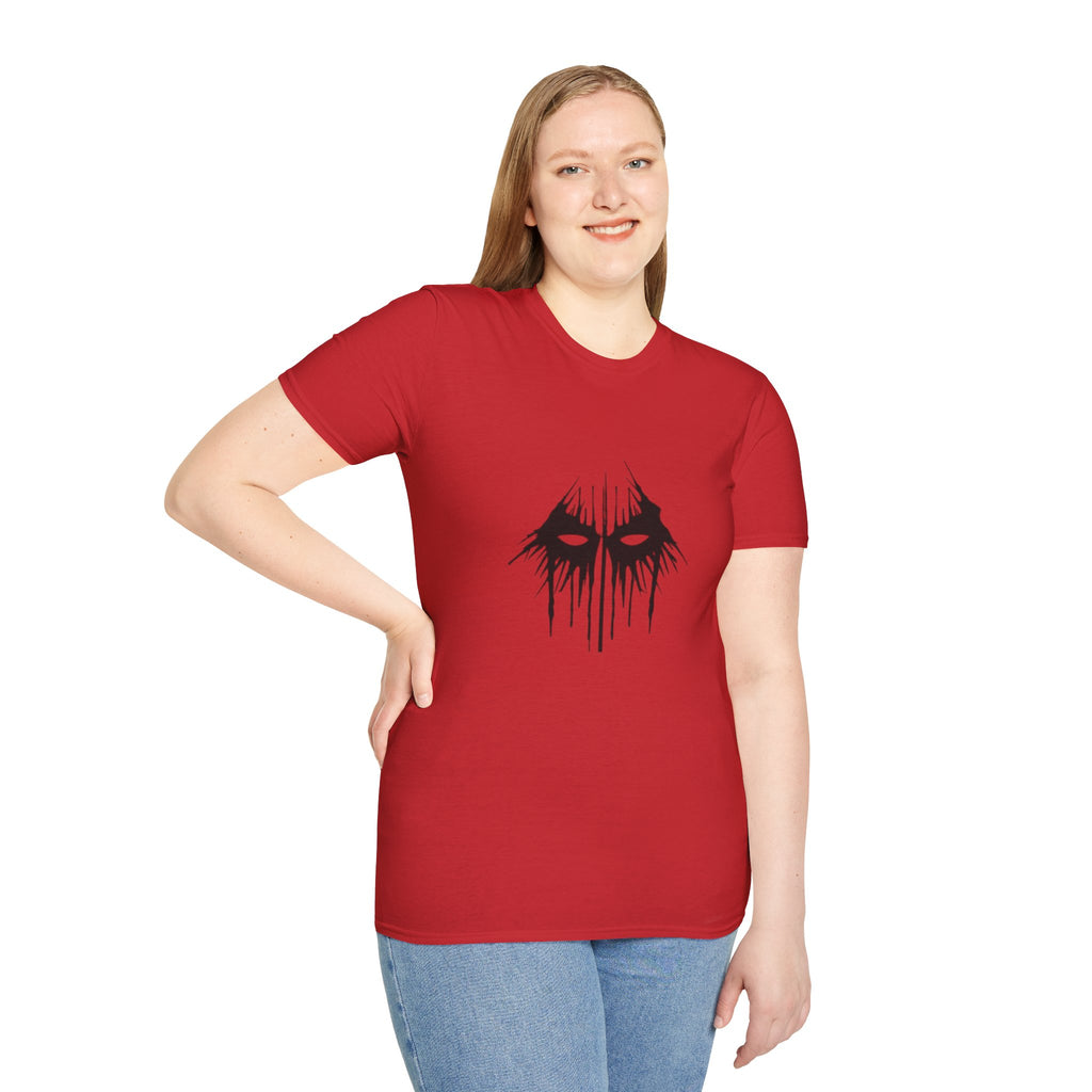 Horror Mask T-Shirt — Dripping Eyes Graphic Tee