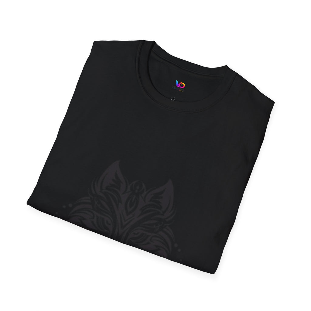 Wolf Mandala T-Shirt — Tribal Geometric Wolf Art Tee
