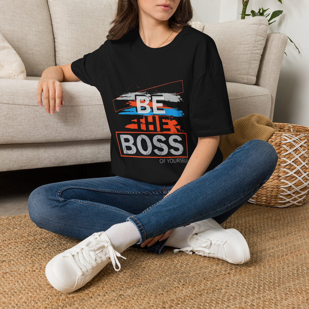 Be the Boss T-Shirt — Motivational 'Be the Boss of Yourself' Graphic Tee