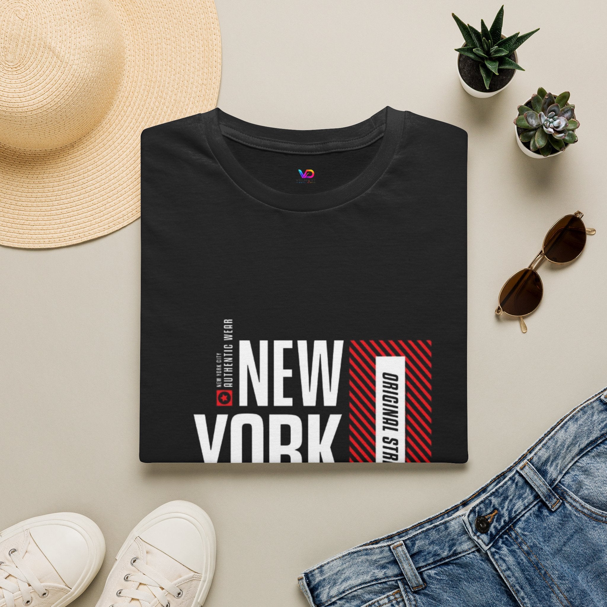 New York City Graphic Tee — Modern Urban Skyline T-Shirt