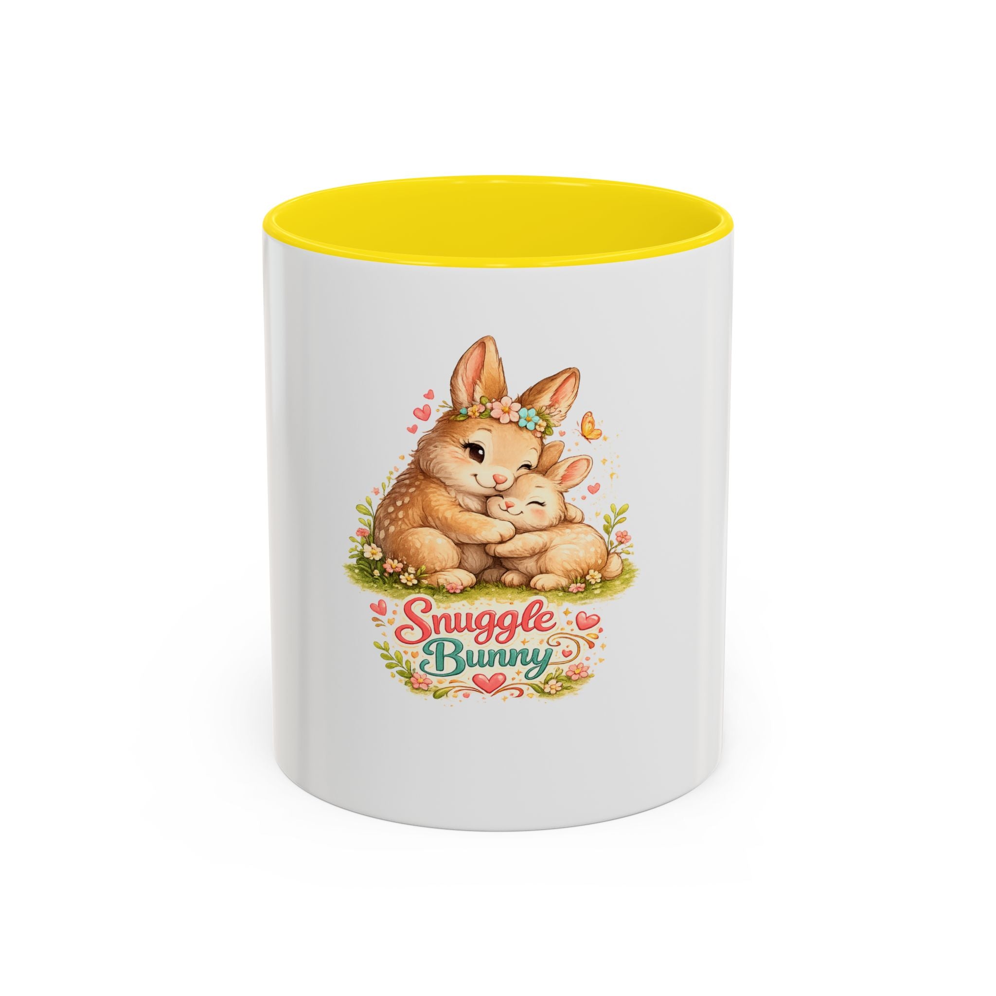 Snuggle Bunny Coffee Mug — Cute Bunny Mug (11/15oz)