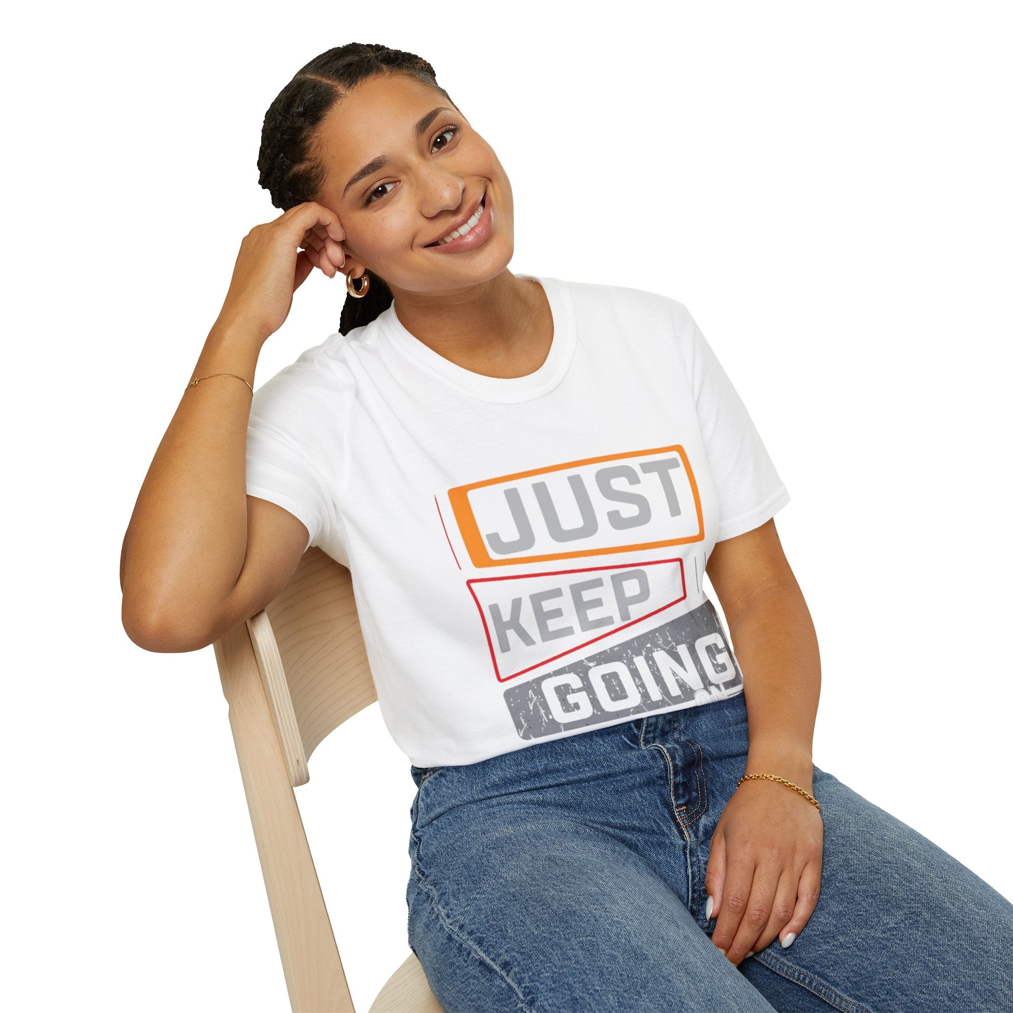 Just Keep Going T‑Shirt — Motivational Graphic Tee