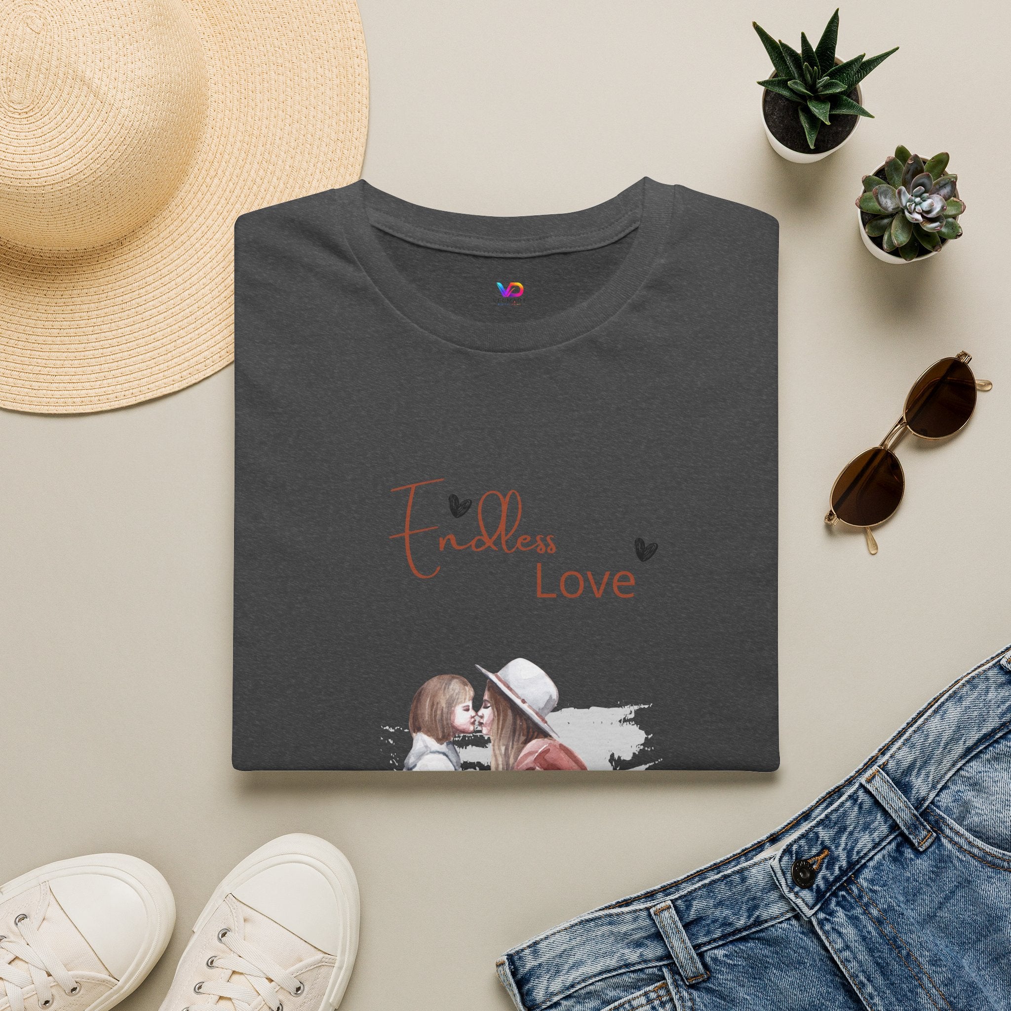 T-Shirt — 'Endless Love' Mother & Daughter Graphic Tee