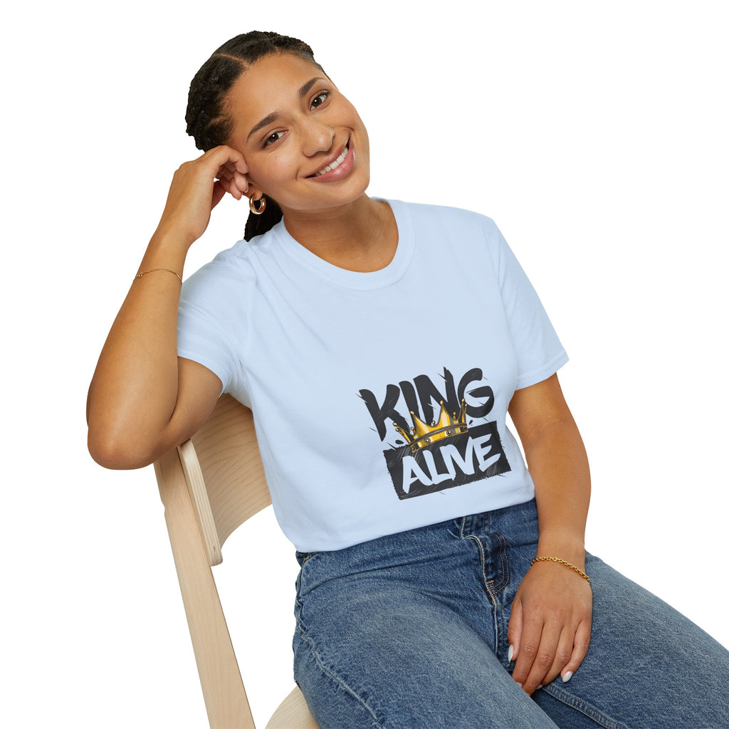 King Alive T-Shirt — Bold Crown Streetwear Tee