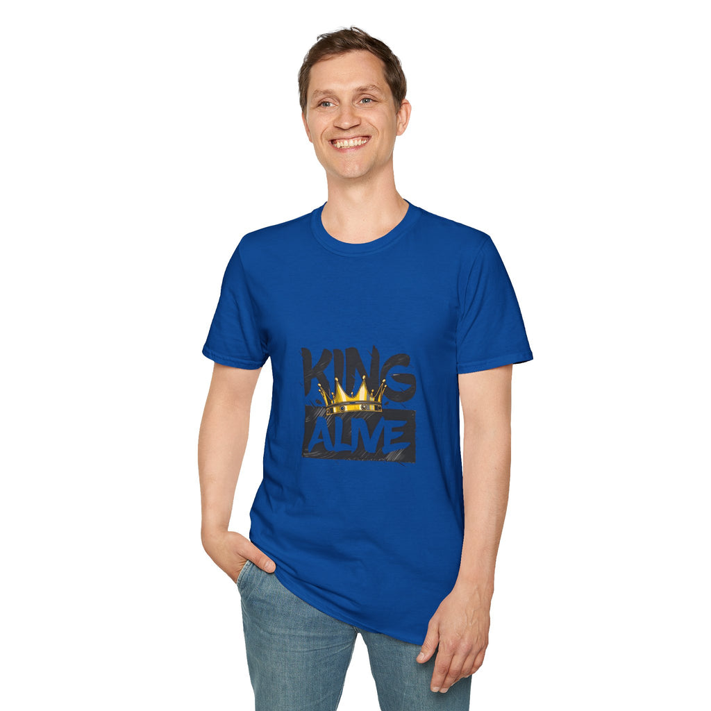 King Alive T-Shirt — Bold Crown Streetwear Tee