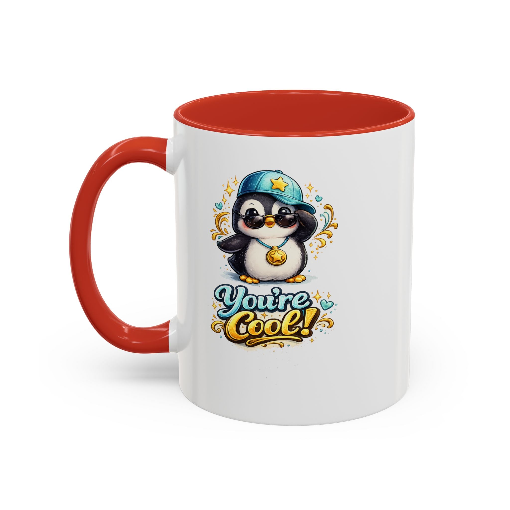 Be Kind Be Happy Keep Smiling Dolphin Accent Coffee Mug