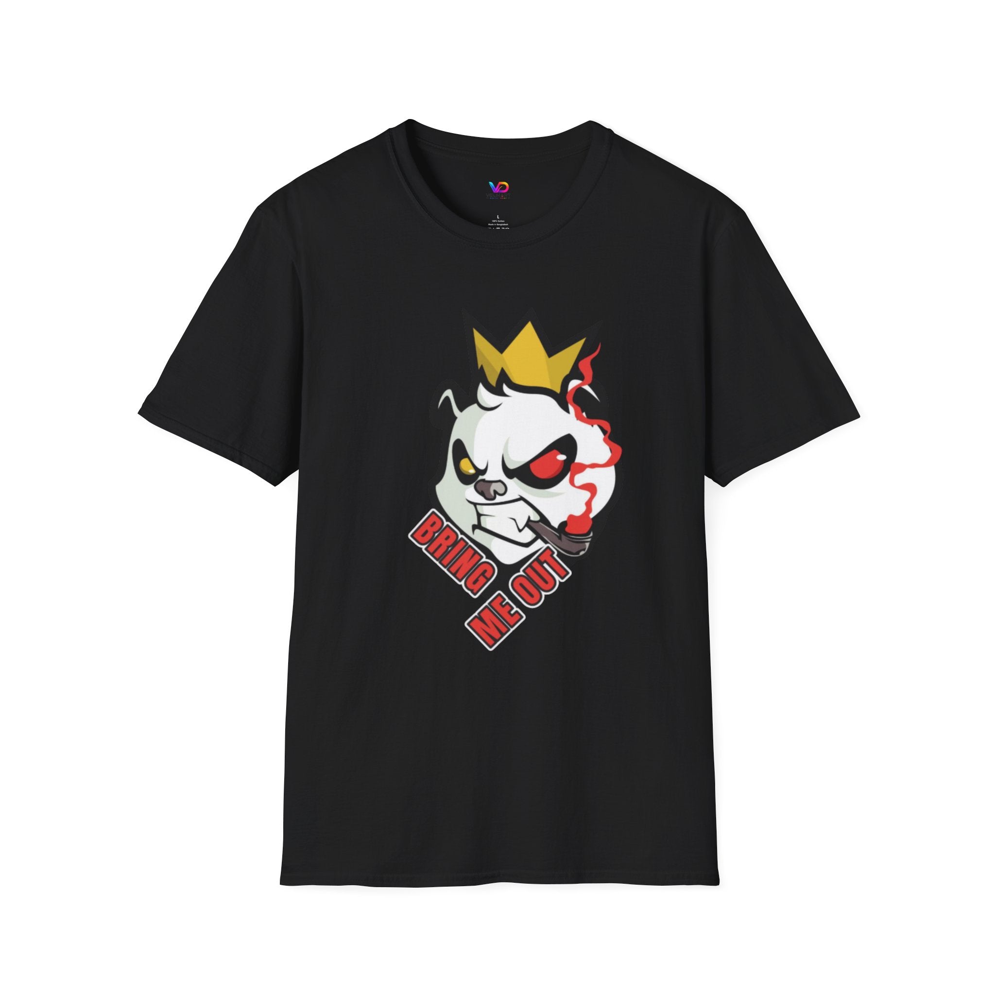 Panda King Graphic Tee — 'Bring Me One' Streetwear T-Shirt