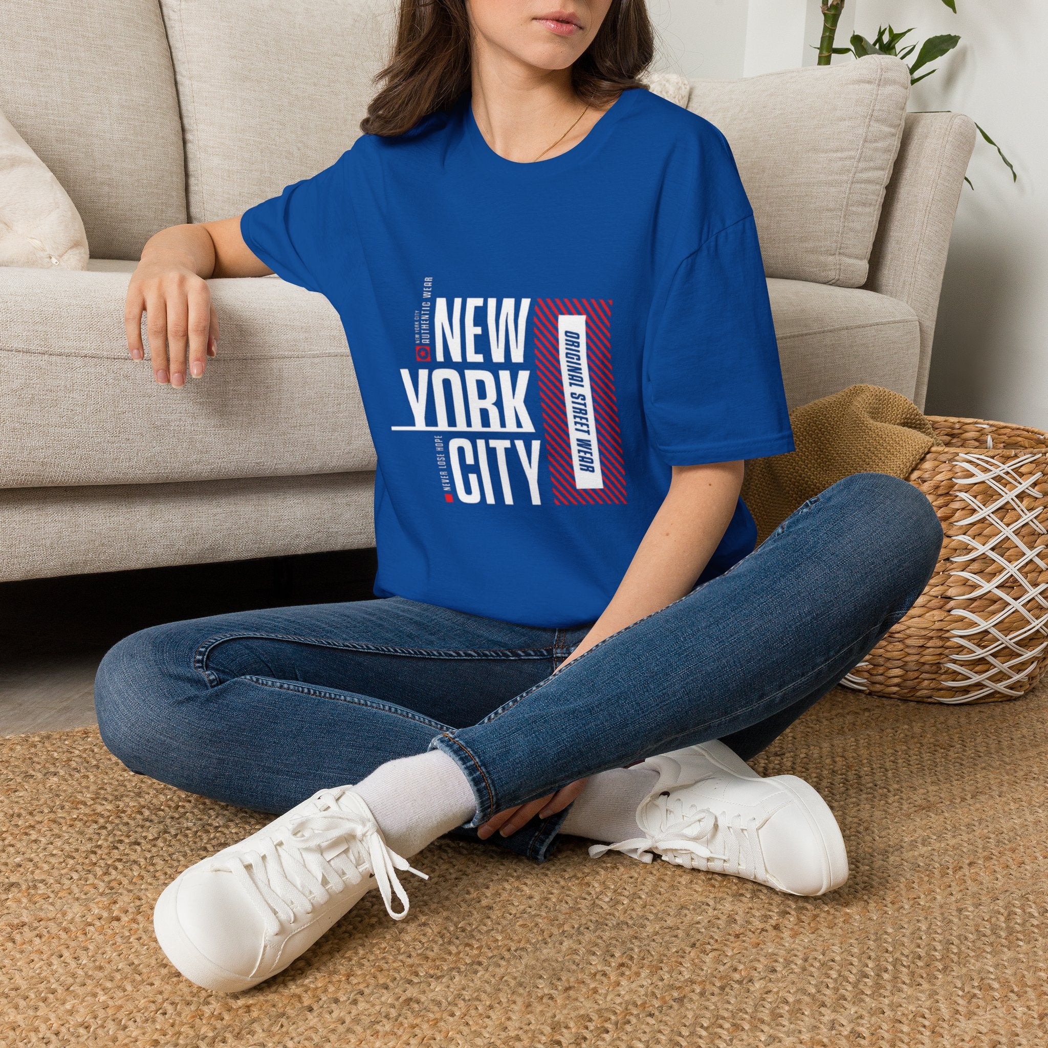 New York City Graphic Tee — Modern Urban Skyline T-Shirt
