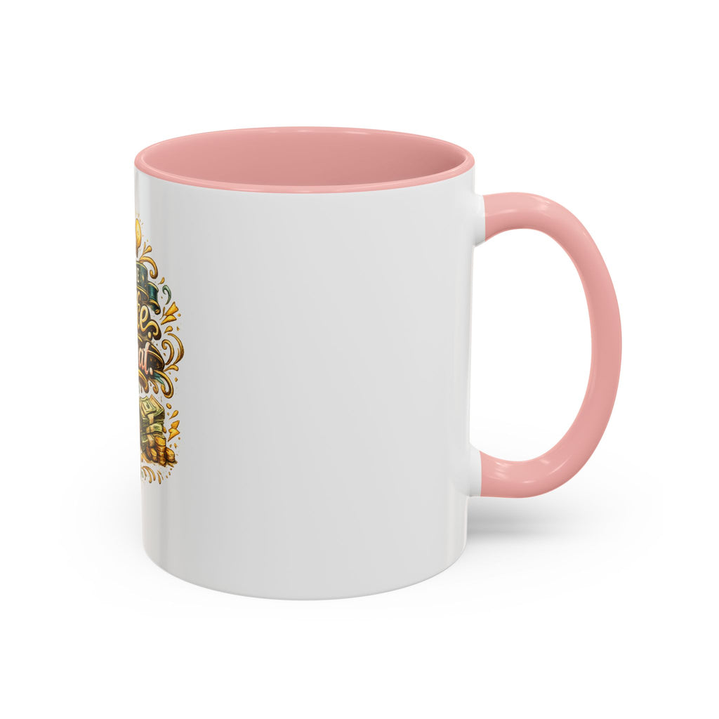 Mind Is Where Hustle, Repeat Accent Coffee Mug — Motivational 11/15oz Ceramic Mug