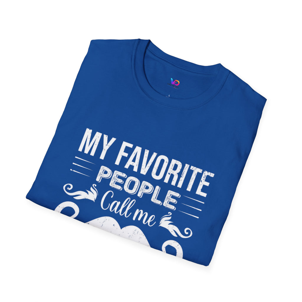 Papa T-Shirt — “My Favorite People Call Me Papa” Vintage Family Gift
