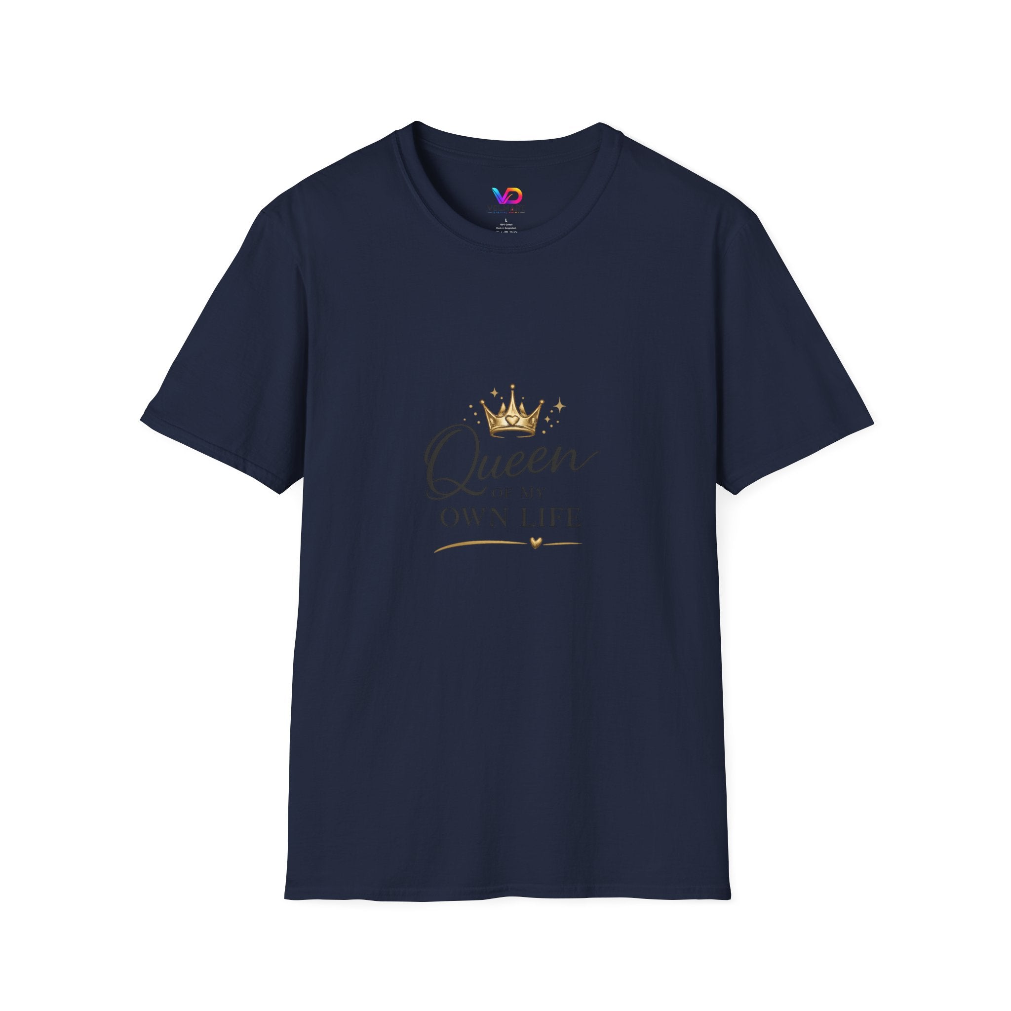 Queen of My Own Life T-Shirt — Empowerment Crown Graphic Tee