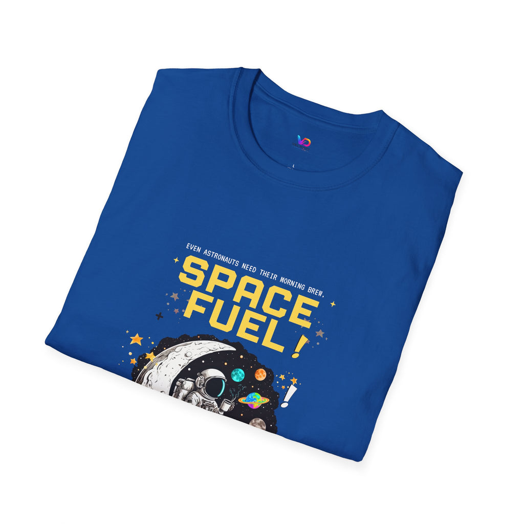 Space Fuel T-Shirt — Retro Planet Donut Graphic Tee