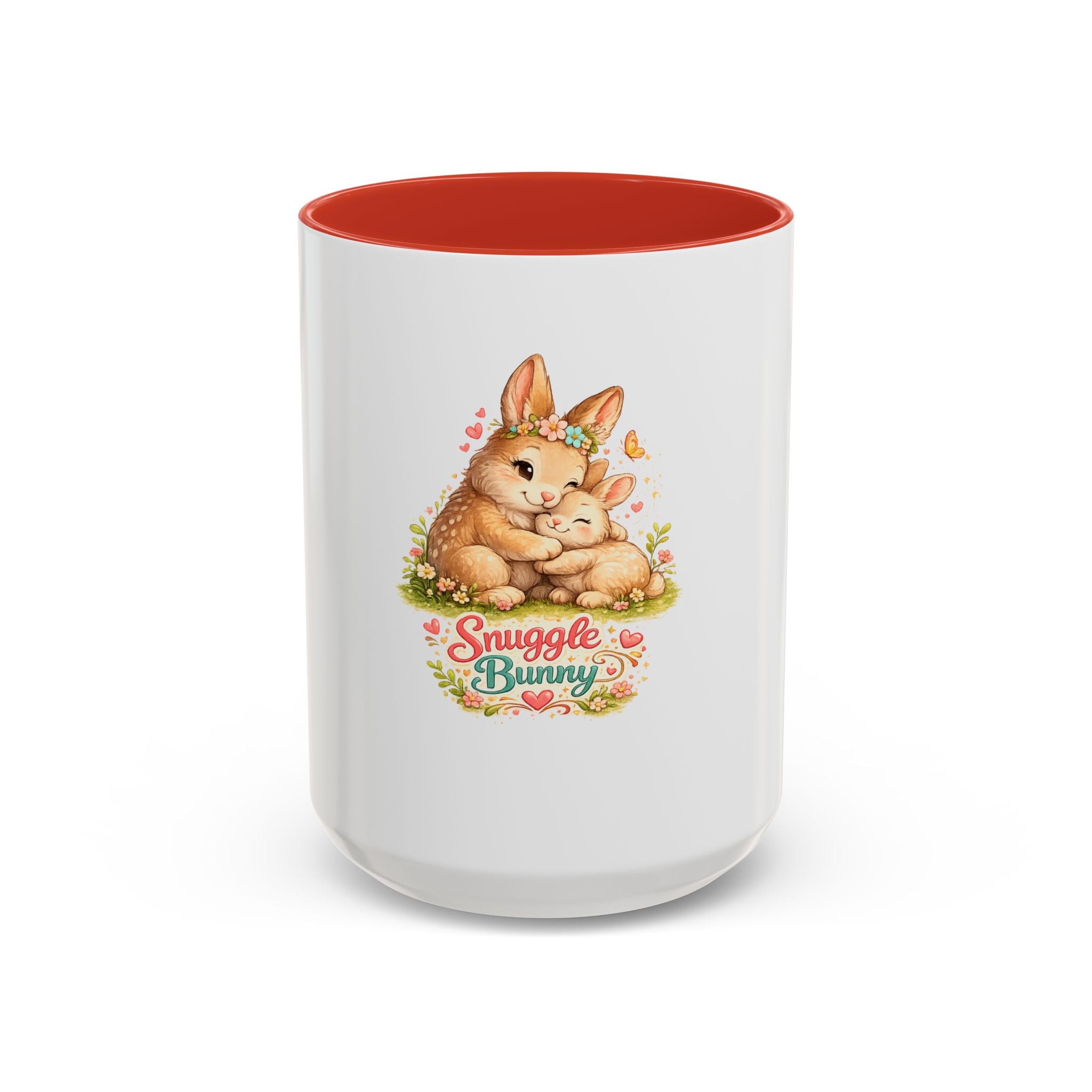 Snuggle Bunny Coffee Mug — Cute Bunny Mug (11/15oz)