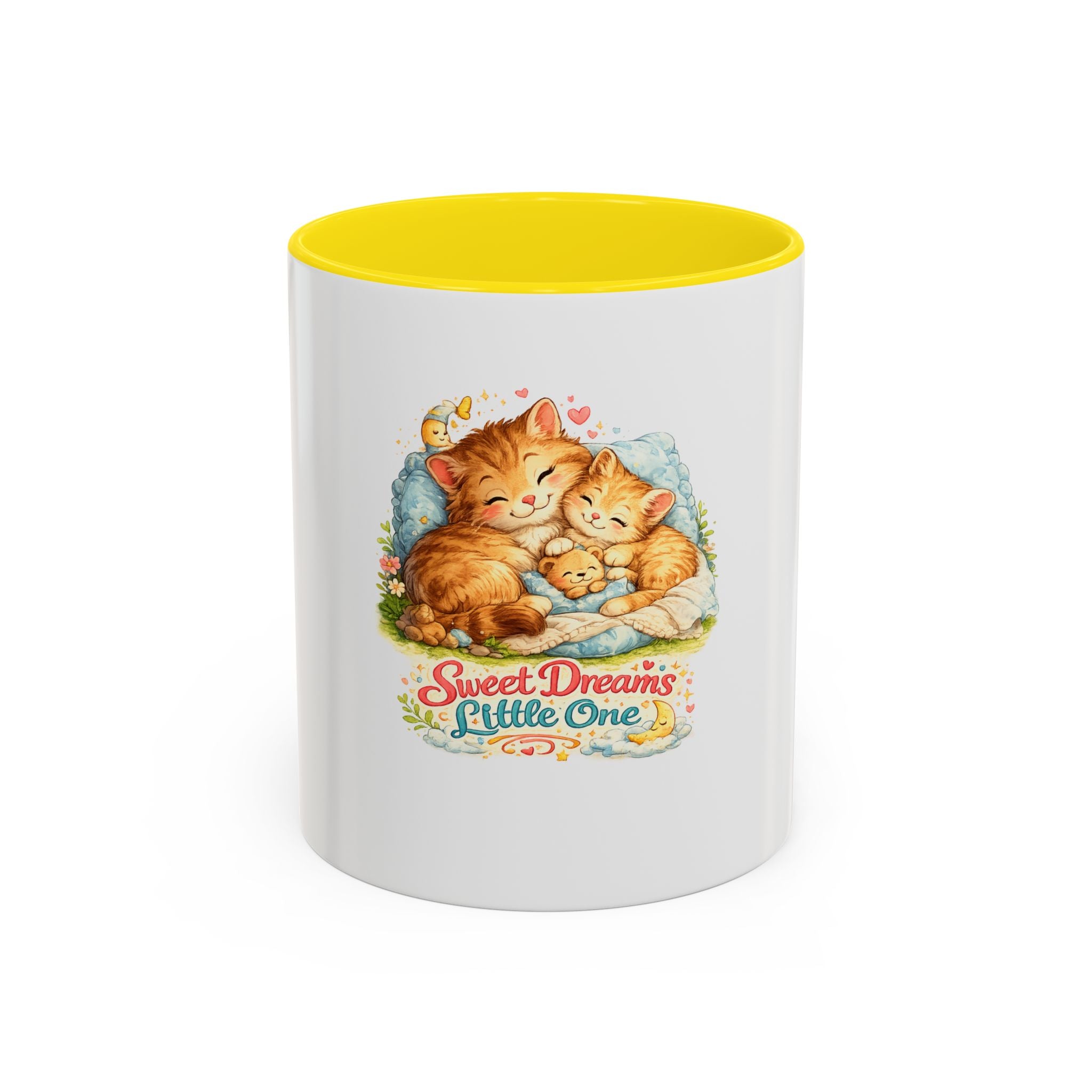 Sweet Dreams Little One Mug — Cute Cat & Kitten Coffee Mug (11/15oz)
