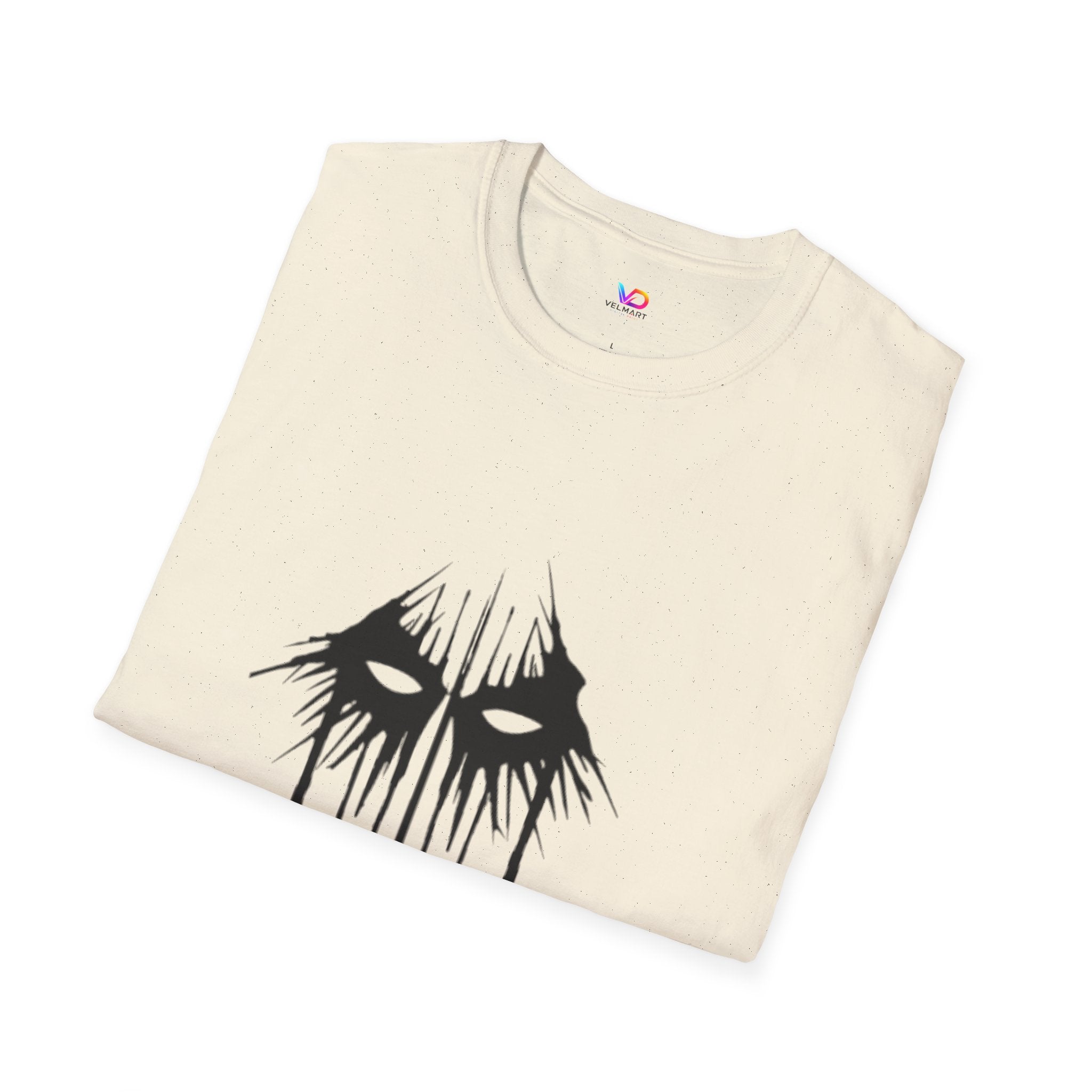 Horror Mask T-Shirt — Dripping Eyes Graphic Tee
