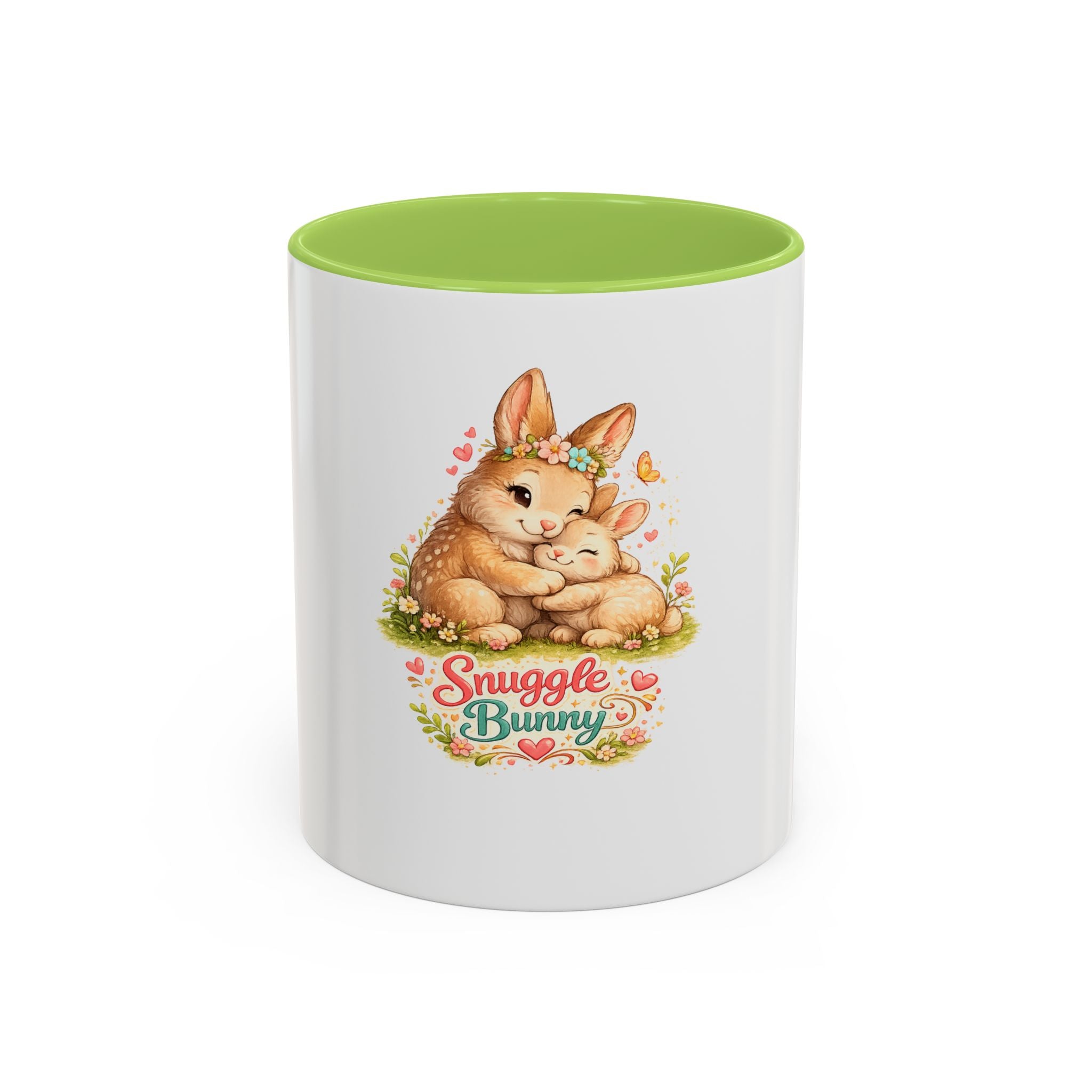 Snuggle Bunny Coffee Mug — Cute Bunny Mug (11/15oz)