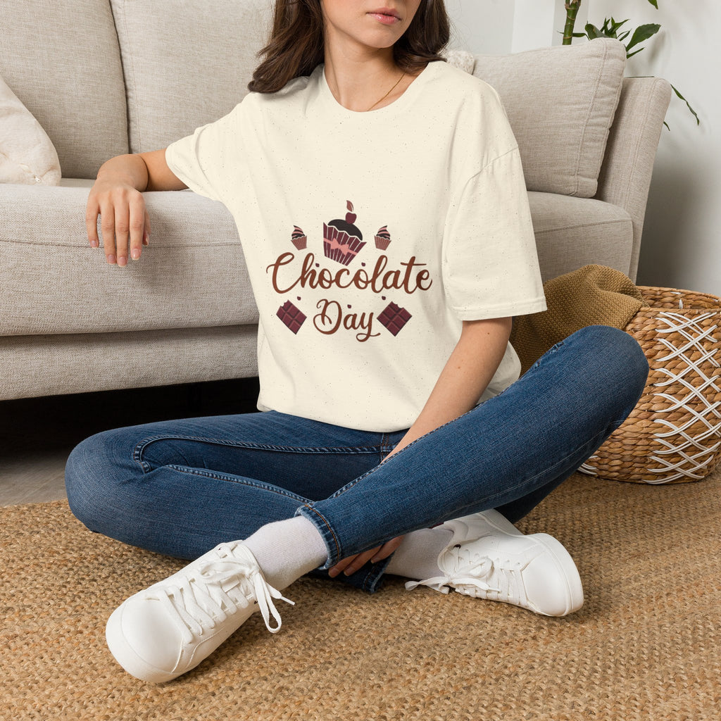 Chocolate Day T‑Shirt — Cupcake & Candy Dessert Lovers Tee
