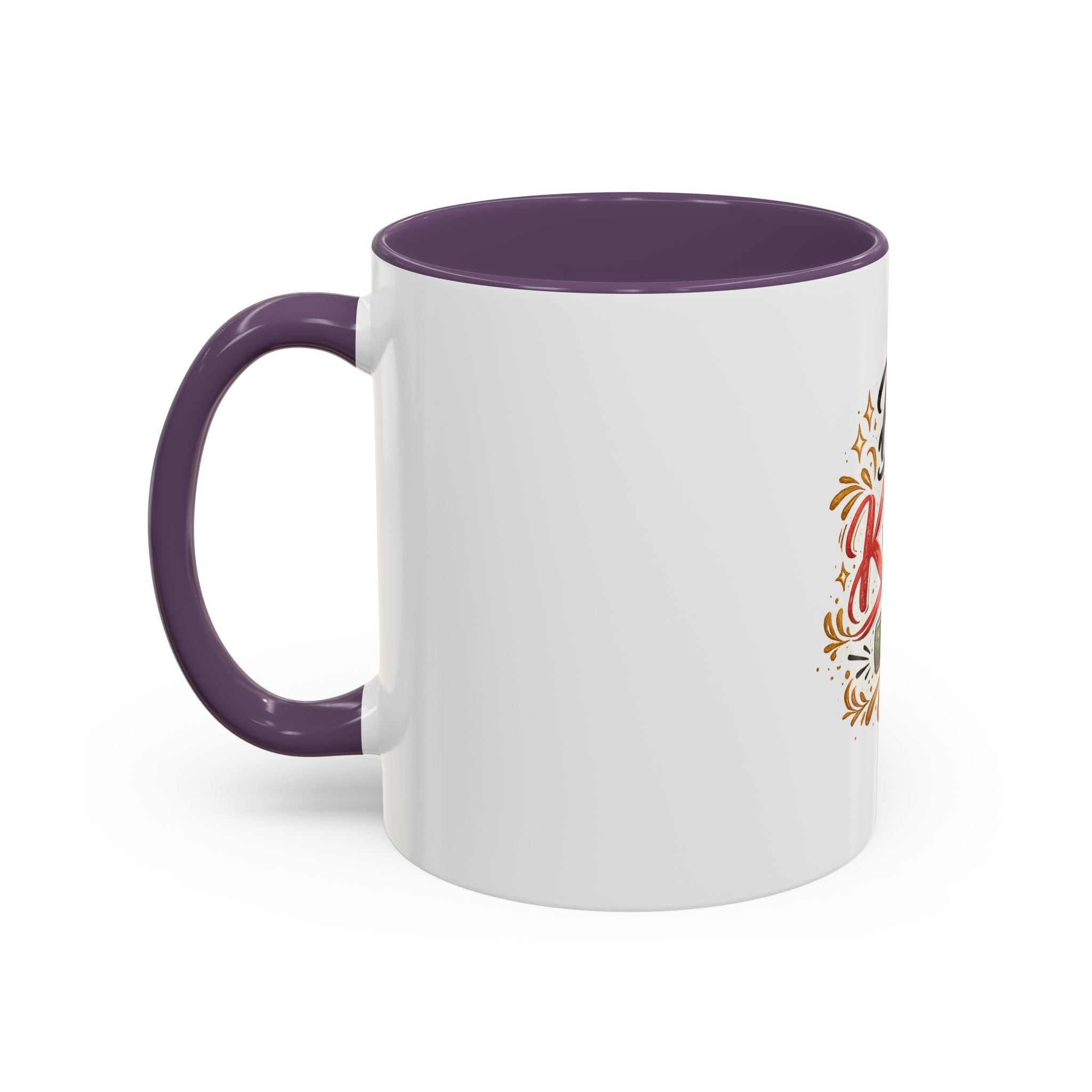 Be Kind Accent Coffee Mug — Inspirational White & Black Ceramic Mug (11/15oz)
