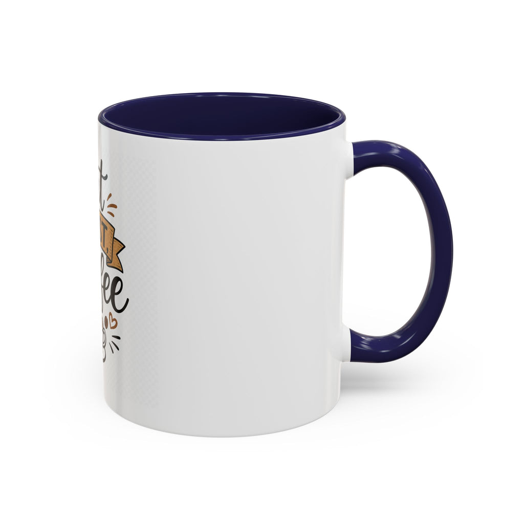 But First Coffee Accent Mug — 11/15oz Ceramic Coffee Cup